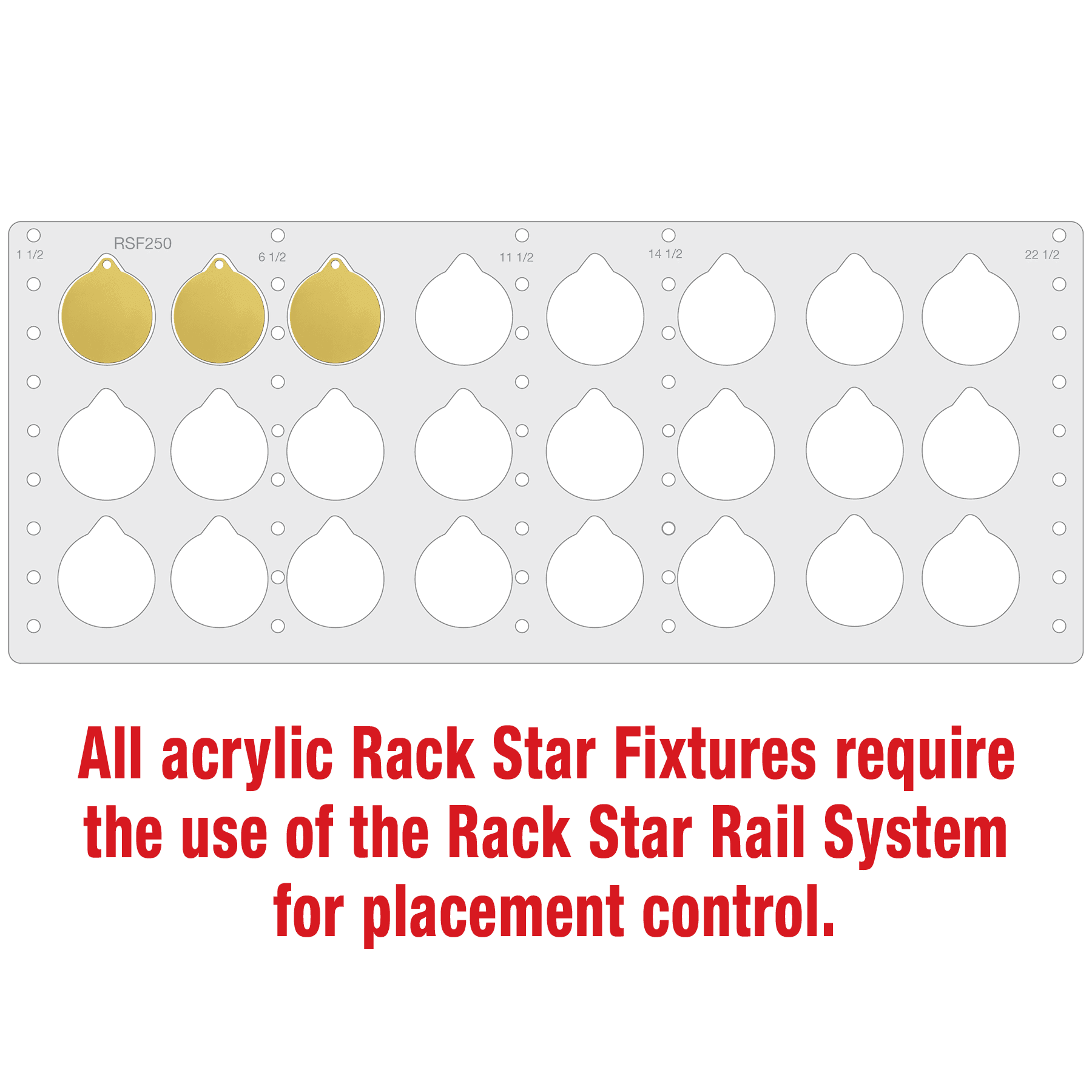 2" Diameter Printable Medal Fixture-Holds 24