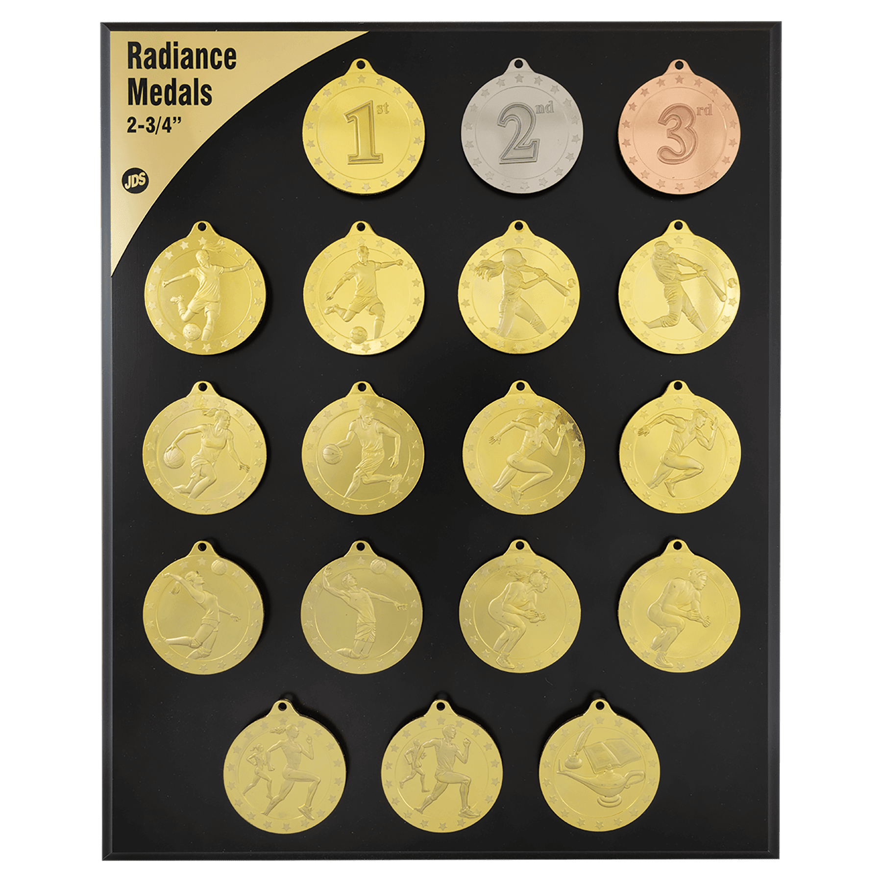 2 3/4" Radiance Medal Sample Set