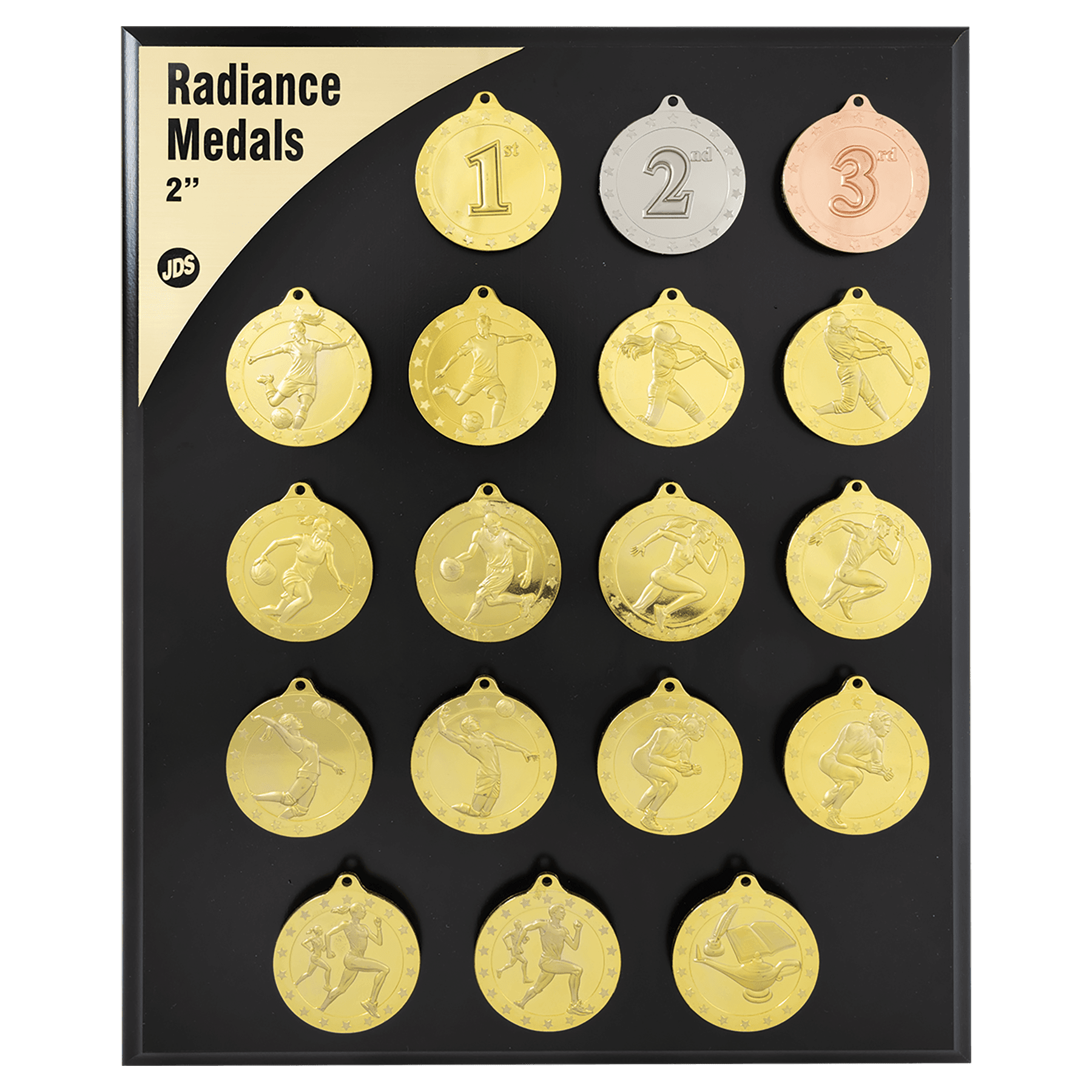 2" Radiance Medal Sample Set