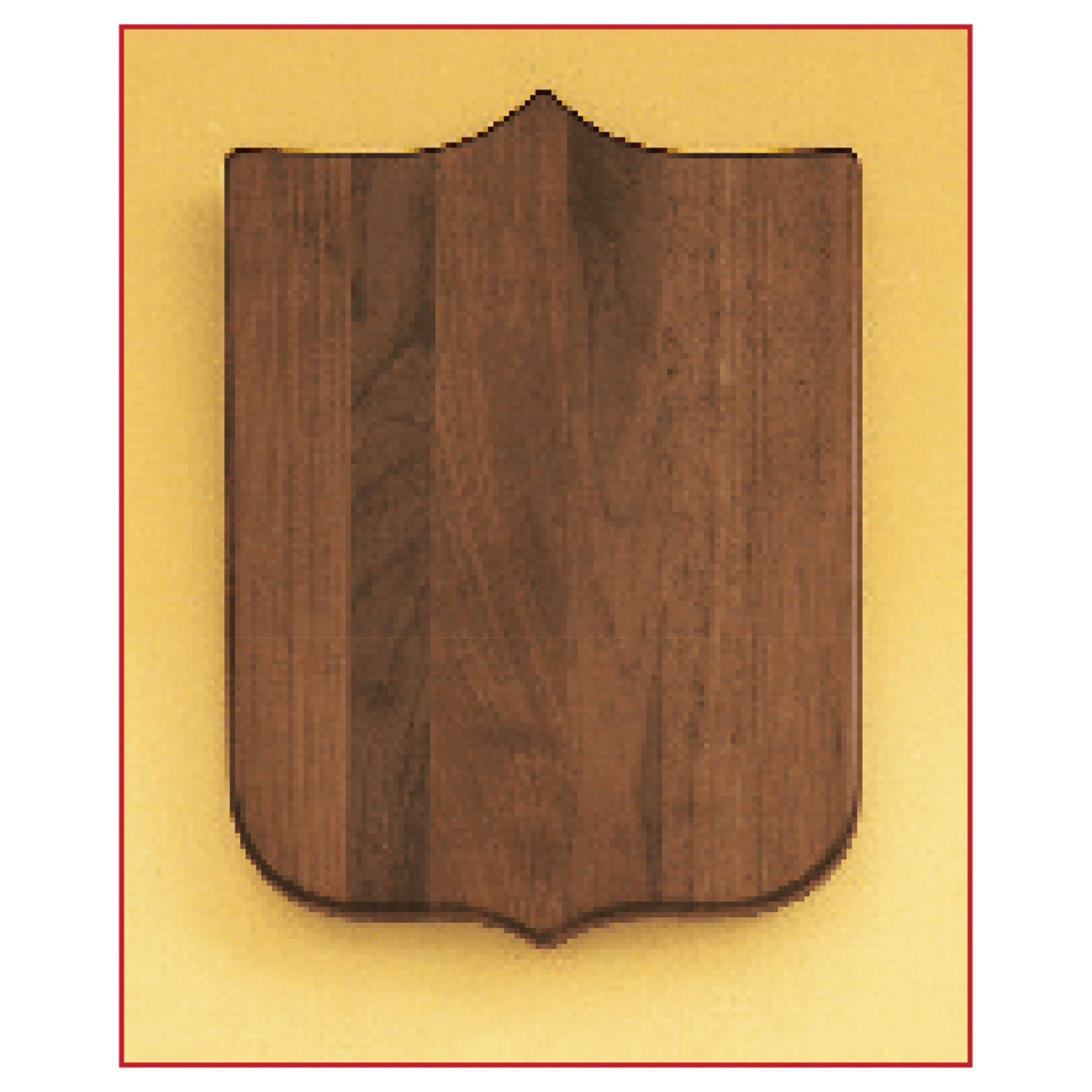 12" x 16" Airflyte American Walnut Plaque