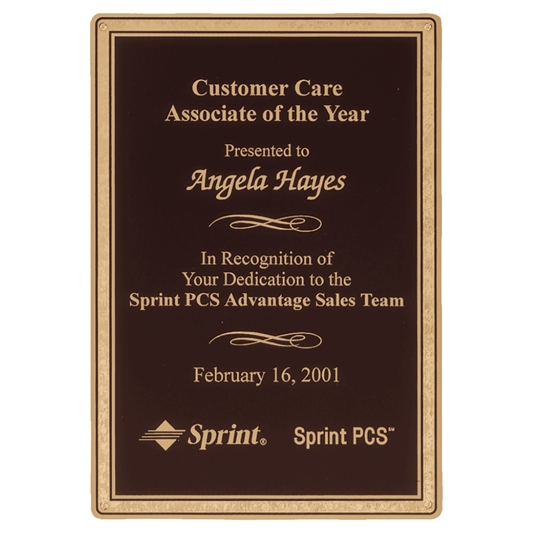 4 7/8" x 6 7/8" Black Laser Engravable Polished Brass Plated Steel with Gold Florentine Border and Four Holes