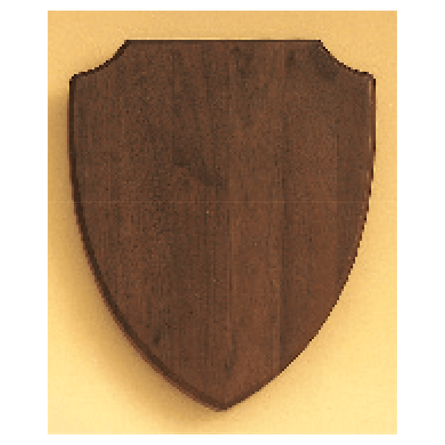 8 1/2" x 10 1/2" Airflyte American Walnut Shield Plaque