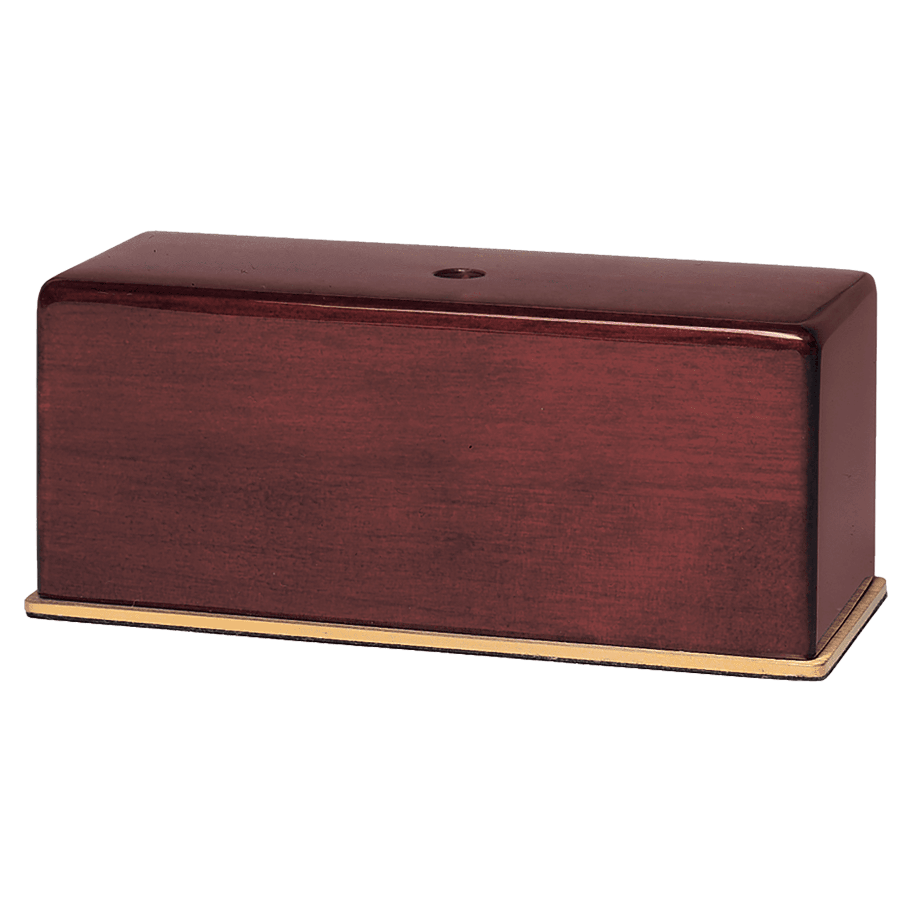 2" x 5" x 2" Rosewood Piano Finish Base