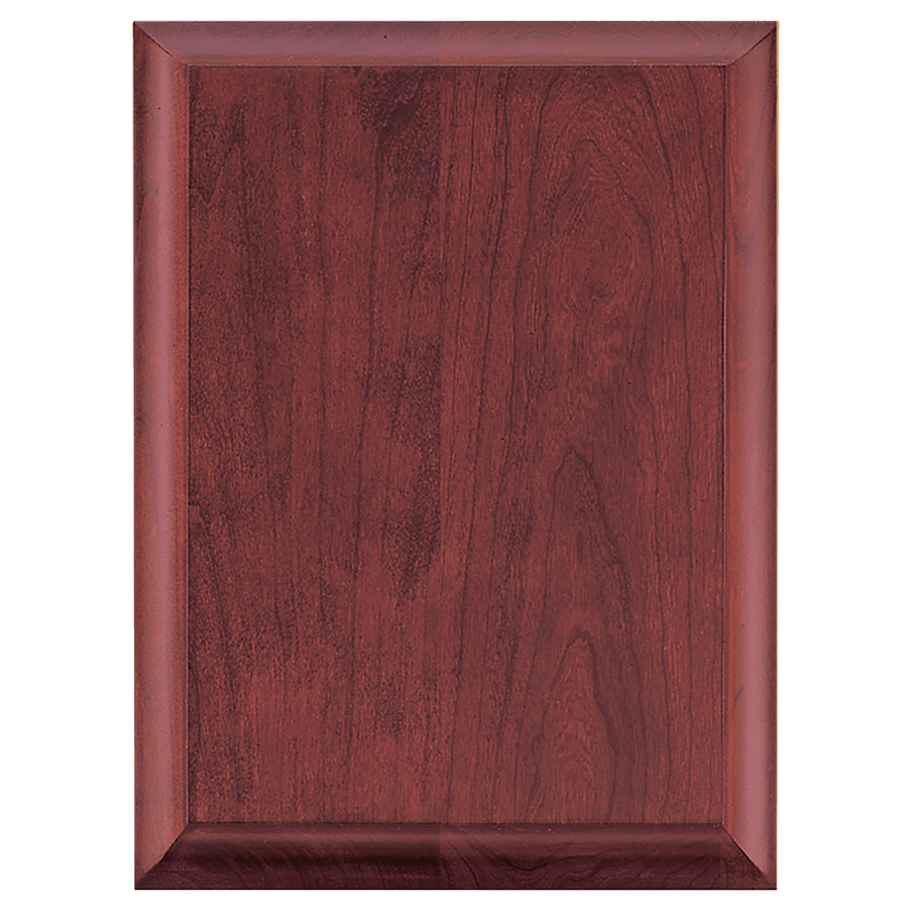 9" x 12" Cherry Finish Plaque