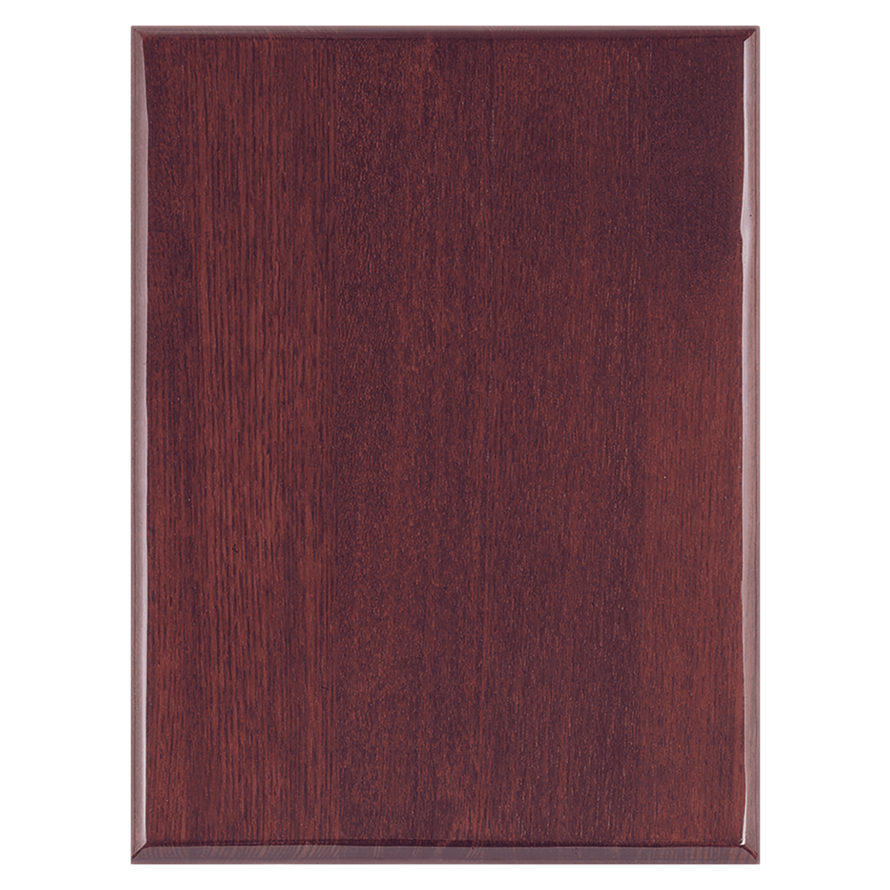 15" x 21" Airflyte Premium Rosewood Piano Finish Plaque with Round Corners