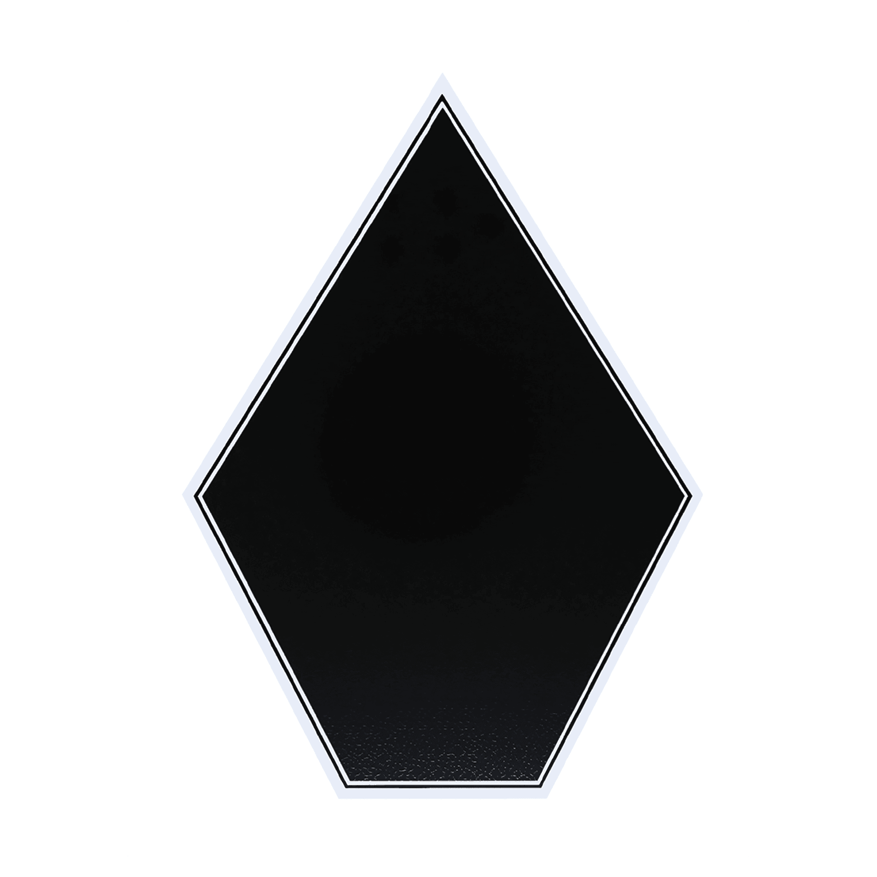 1650 - Black Silver Plate Only