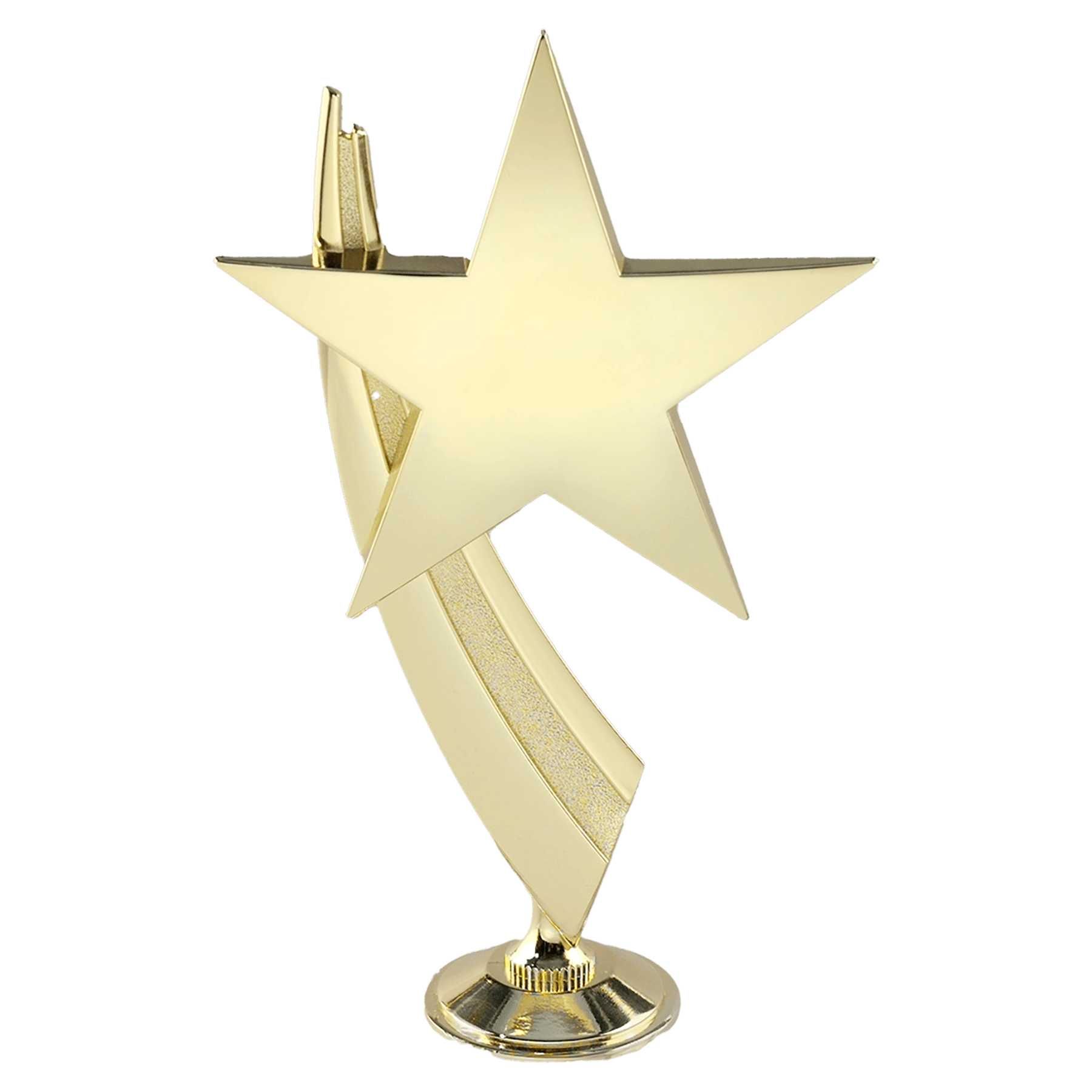 8" Gold Star Casting with Sweep and Mounting Stud