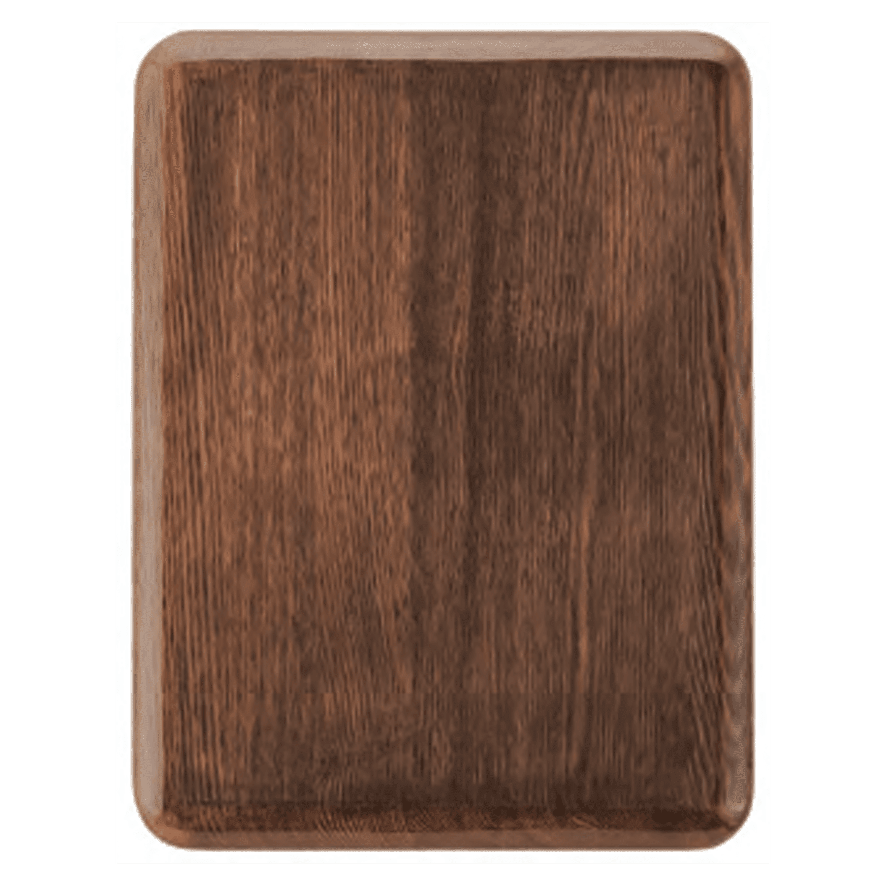 8" x 10 1/2" Airflyte Premium Walnut Piano Finish Plaque with Rounded                   Corners