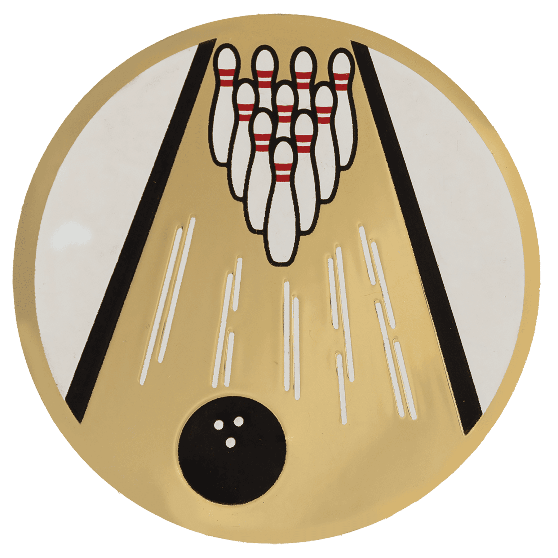 2" Bowling Ten Pin Activity Insert