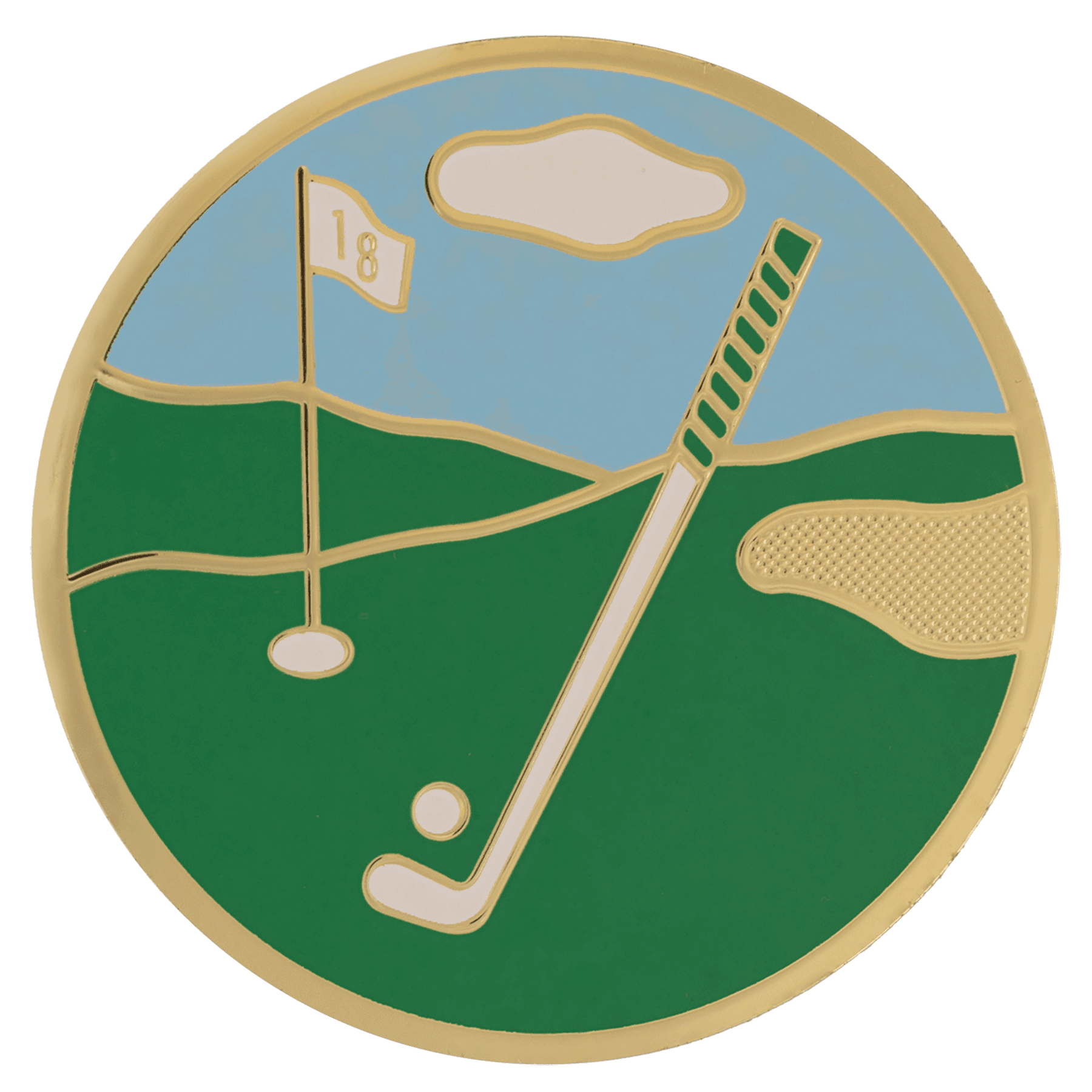 2" Golf Activity Insert