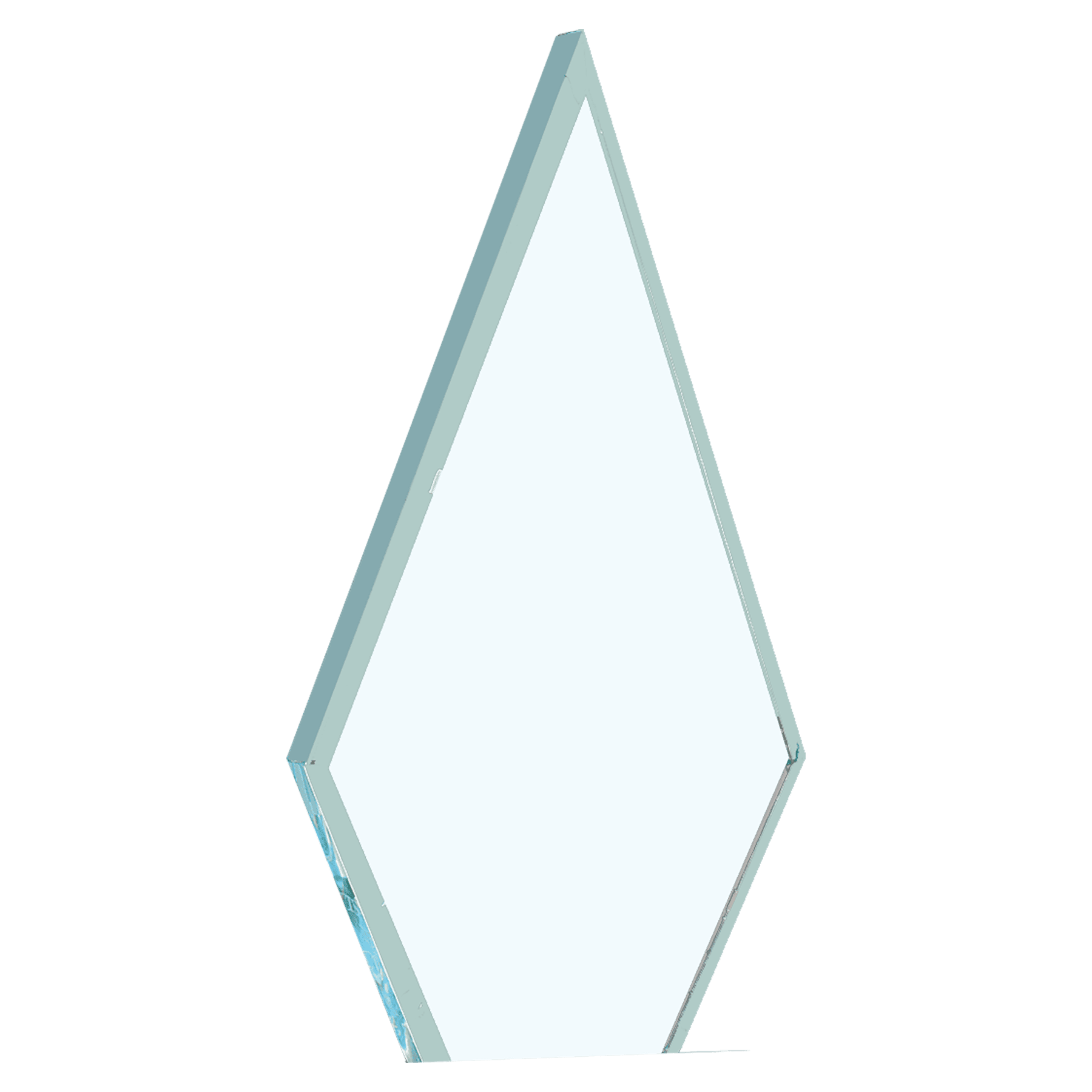 5" x 9 3/4" Elite Series Jade Acrylic Upright Only