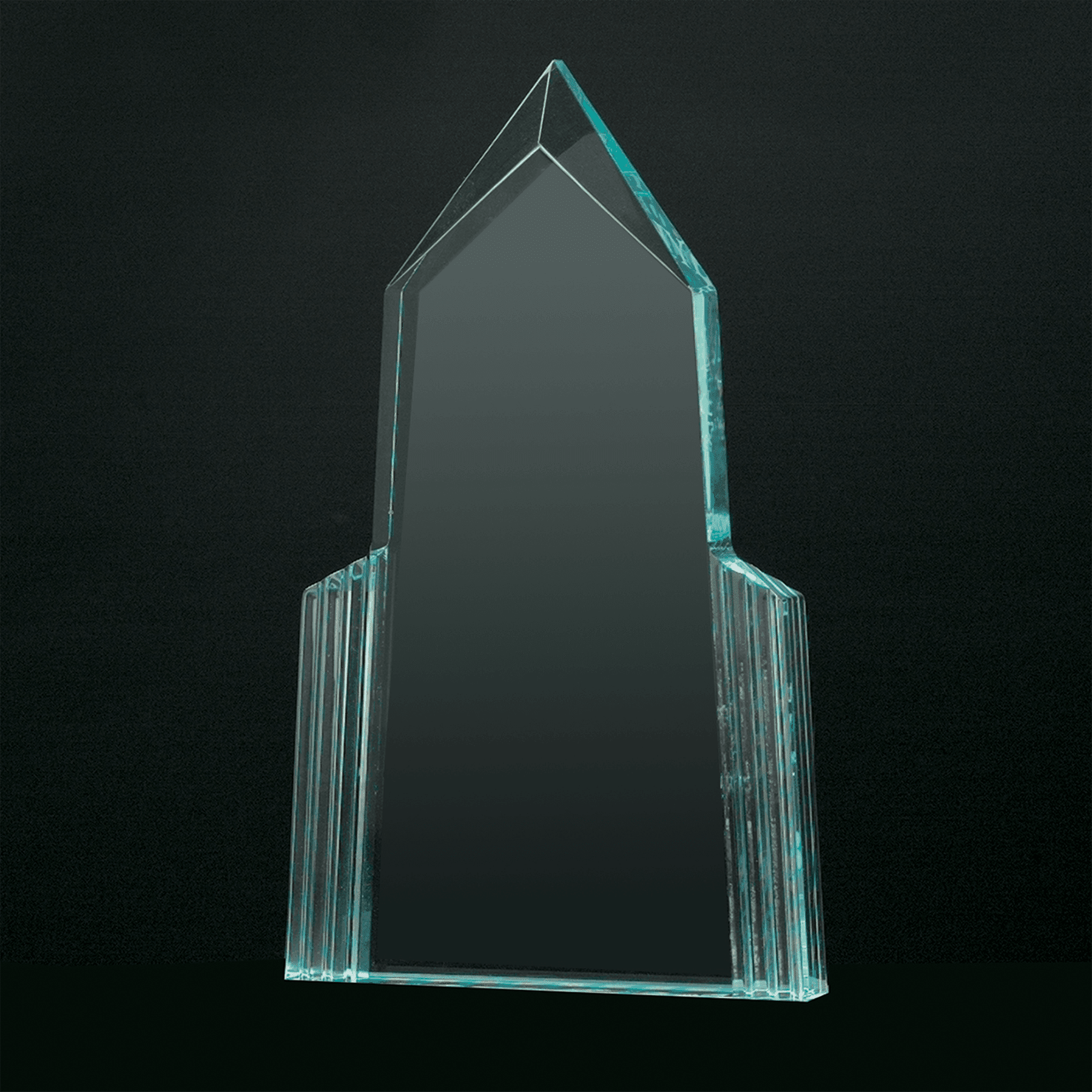 9" Spire Series Jade Acrylic-Upright Only