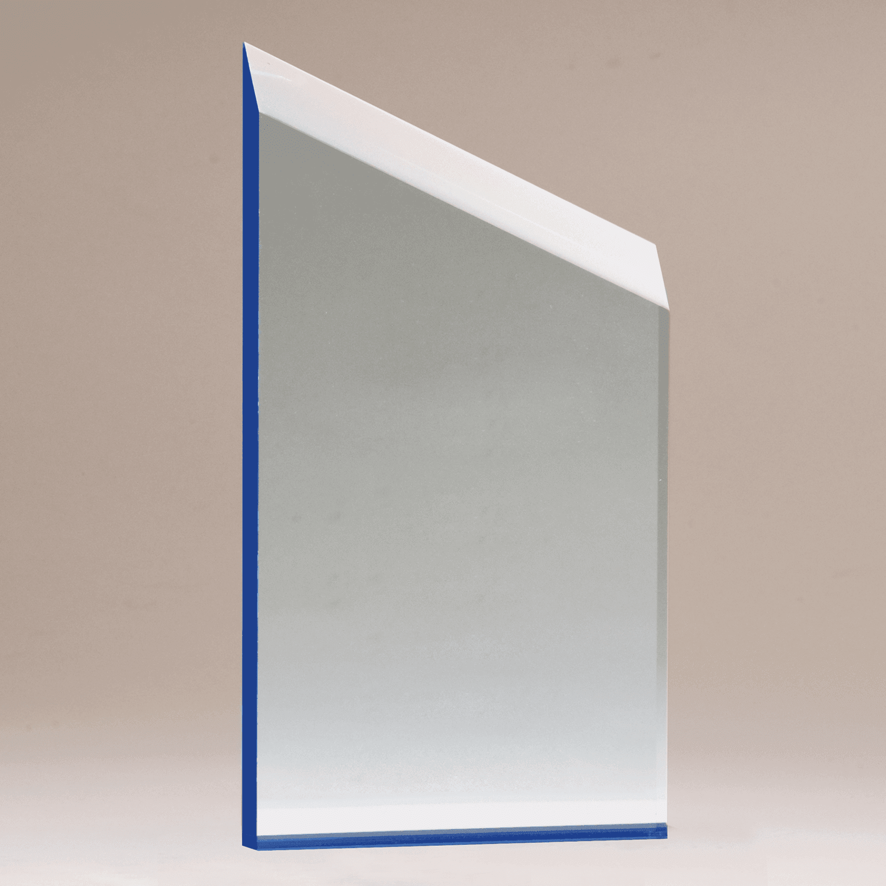 4 1/2" x 6 1/2" Zenith Series Acrylic with Blue Accents-Upright Only