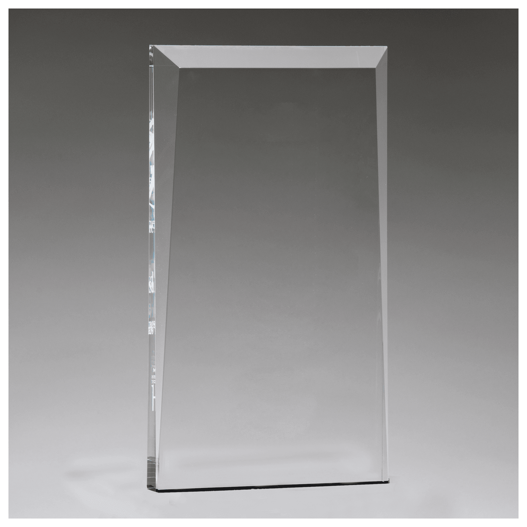 5 1/2" x 8 3/4" Apex Series Acrylic with Green Highlights-Upright Only