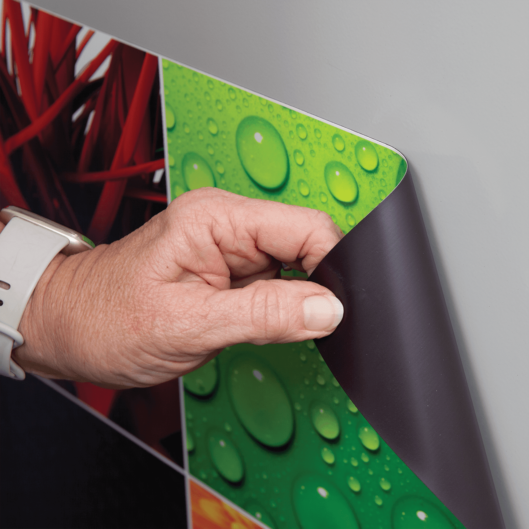 24.375" x 25' DigiMAG .020" Matte White Printable Magnetic Roll