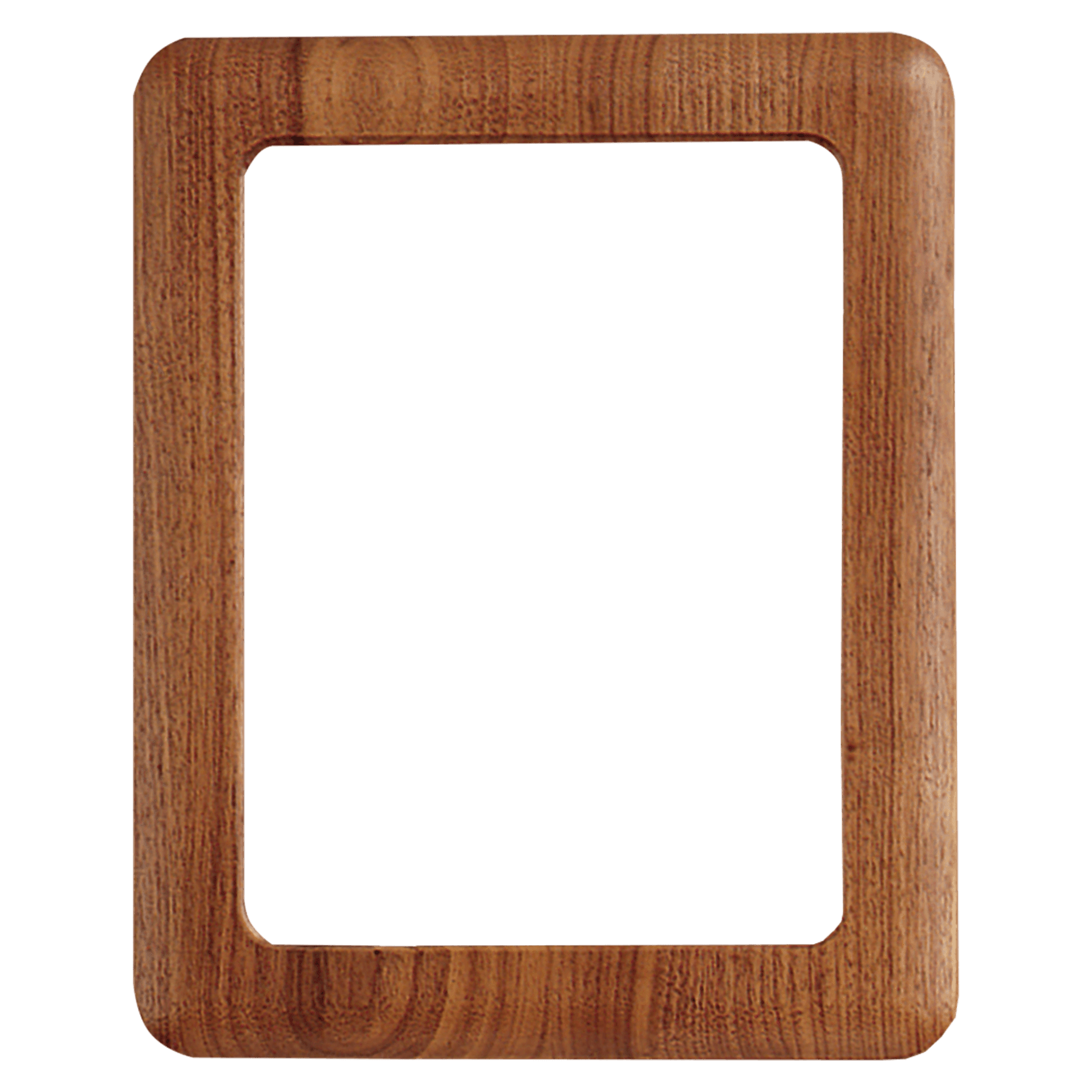 14" x 17" American Walnut Airflyte Frame with Rounded Corners-Frame Only, Backing Sold Separately