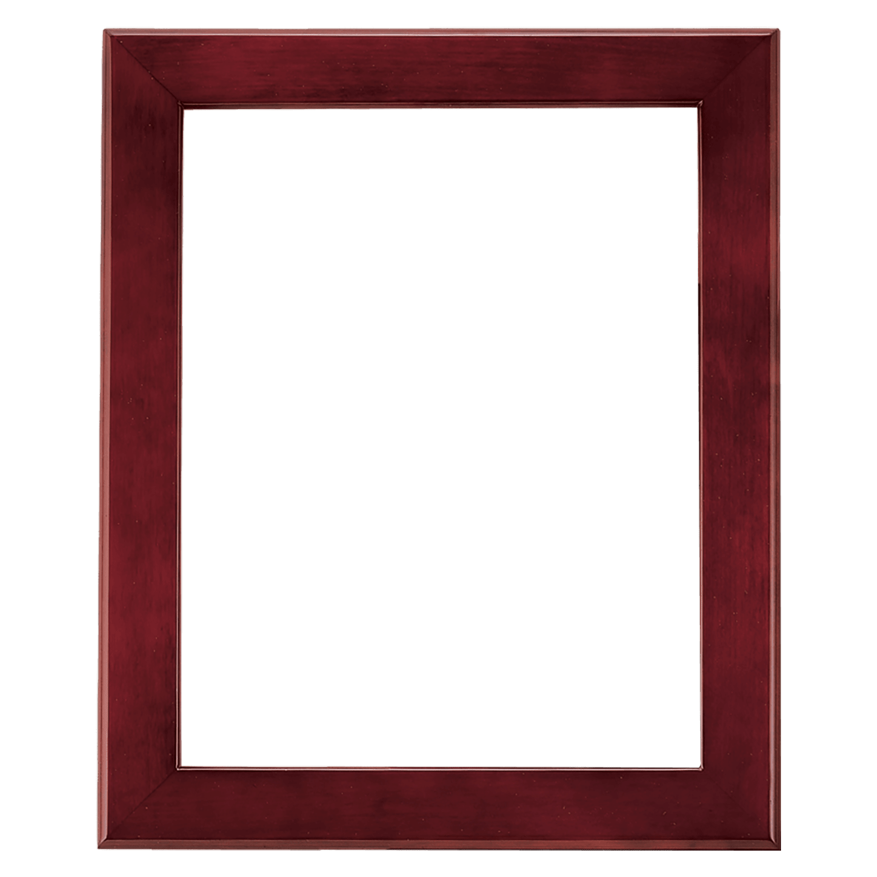 14" X 17" Rosewood Piano Finish Frame-Frame Only, Backer Sold Separately