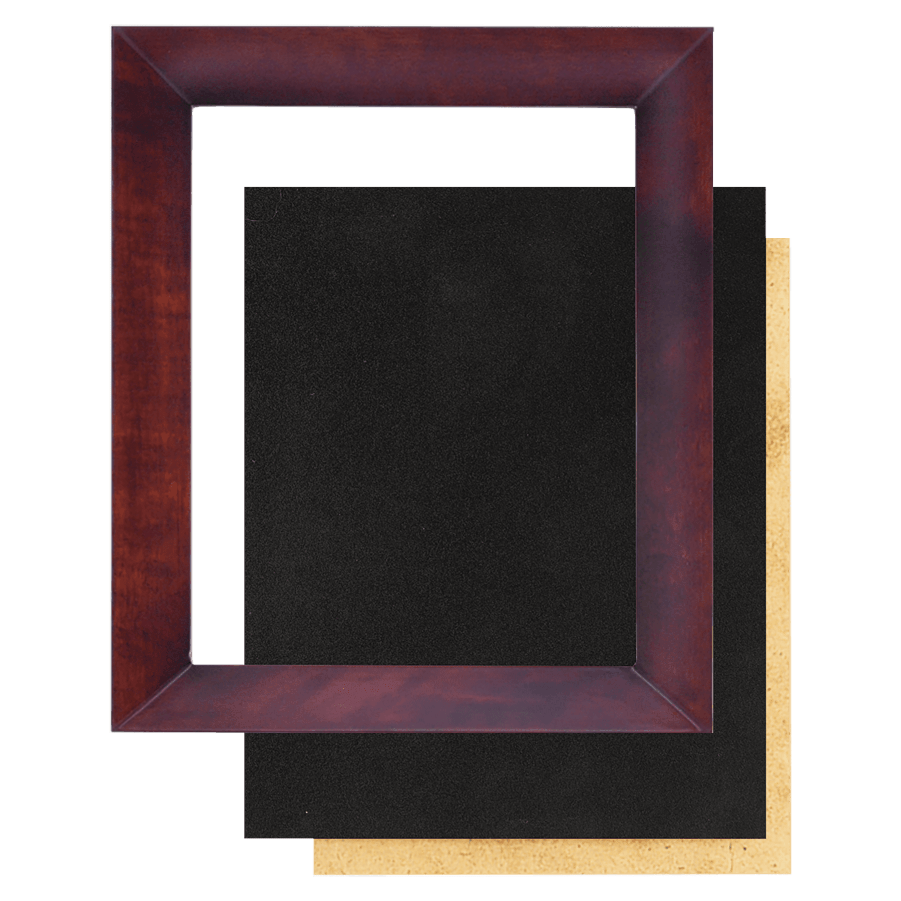 Airflyte Matte Cherry Finish Frame Kit with Black Velour Backing