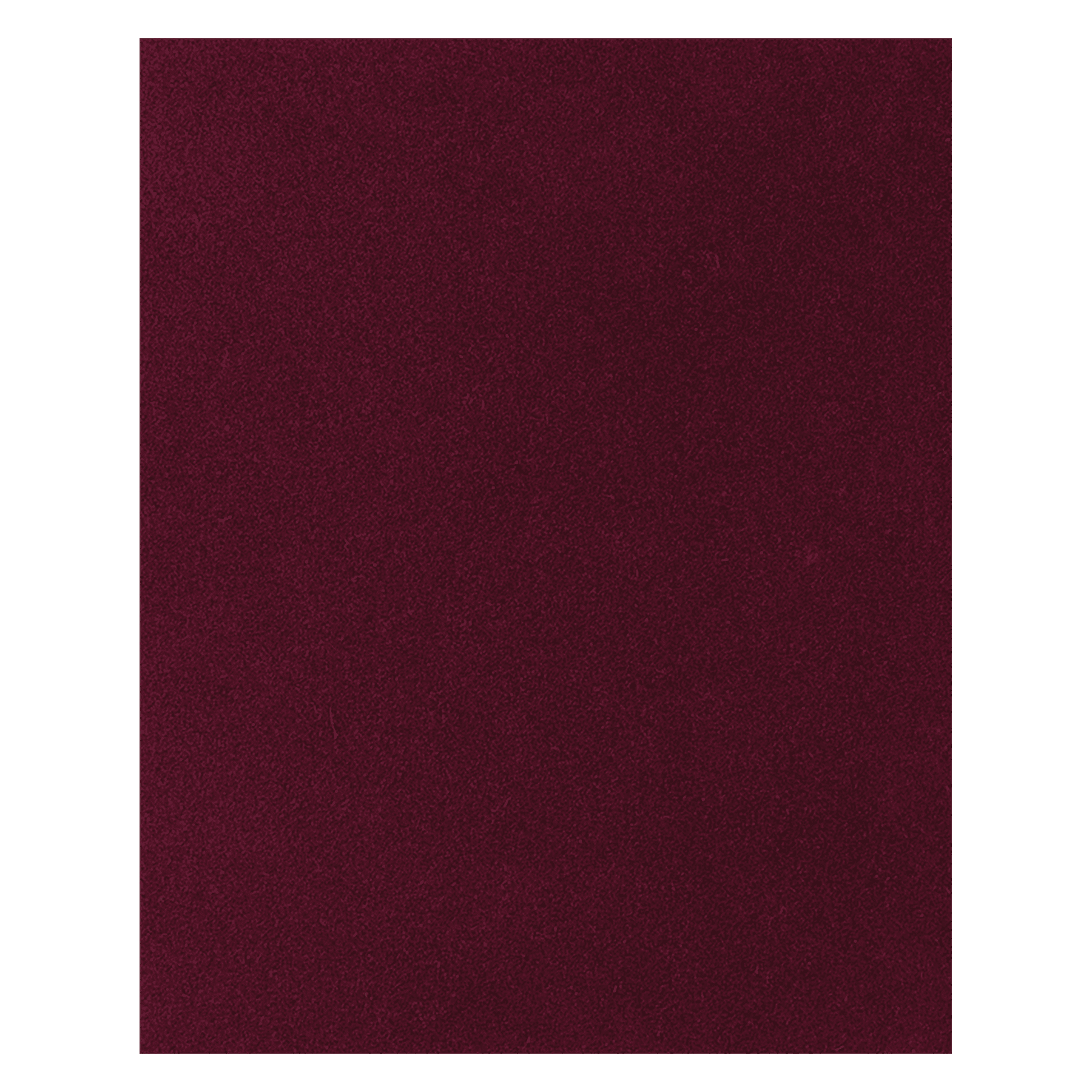 14" x 21" Maroon Velour Backing