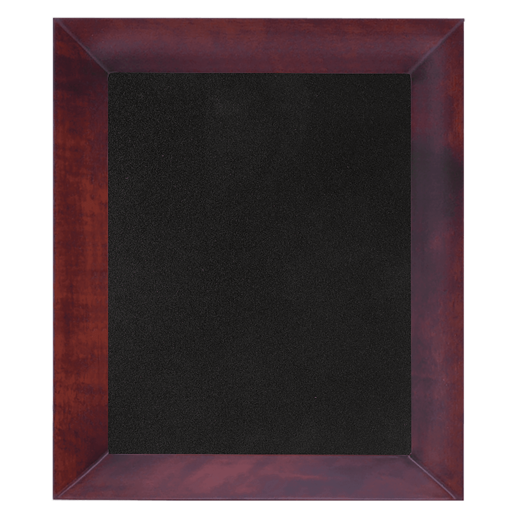 12" x 15" Matte Cherry Frame with Black Velour Backing (Assembled)