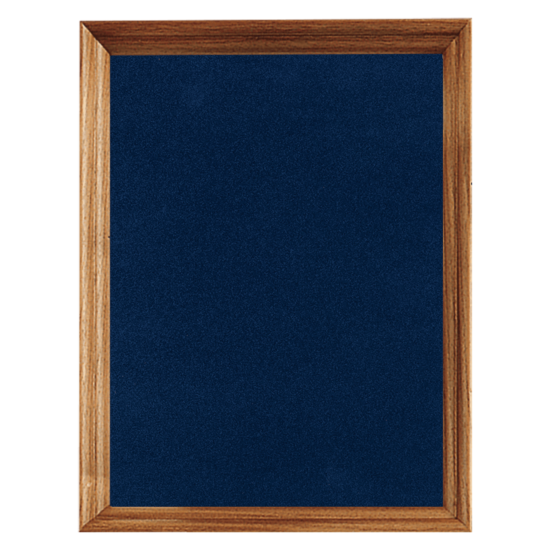 10" x 13" American Walnut Shadow Box with Blue Velour Backing (Assembled)