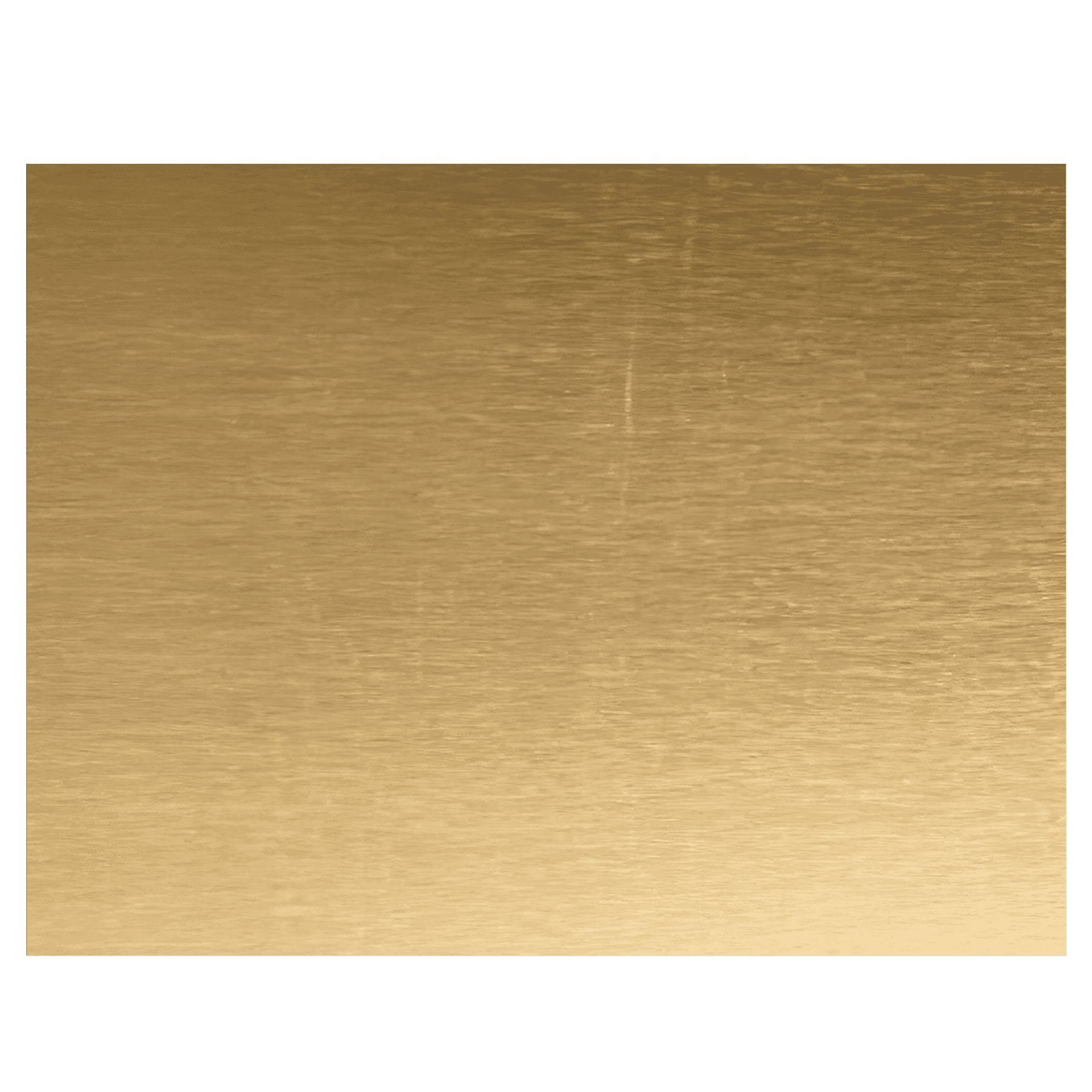 9 5/8" x 12 5/8" Brushed Brass Metal Backing Plate-No Holes