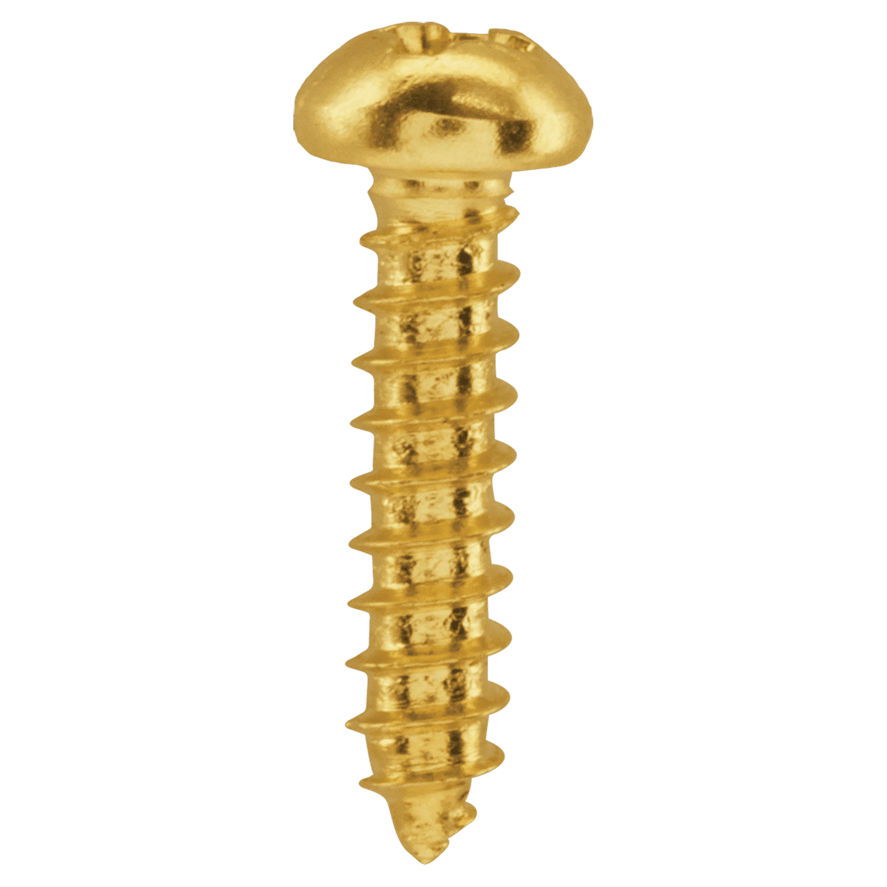 3/8" Gold Phillips Screw
