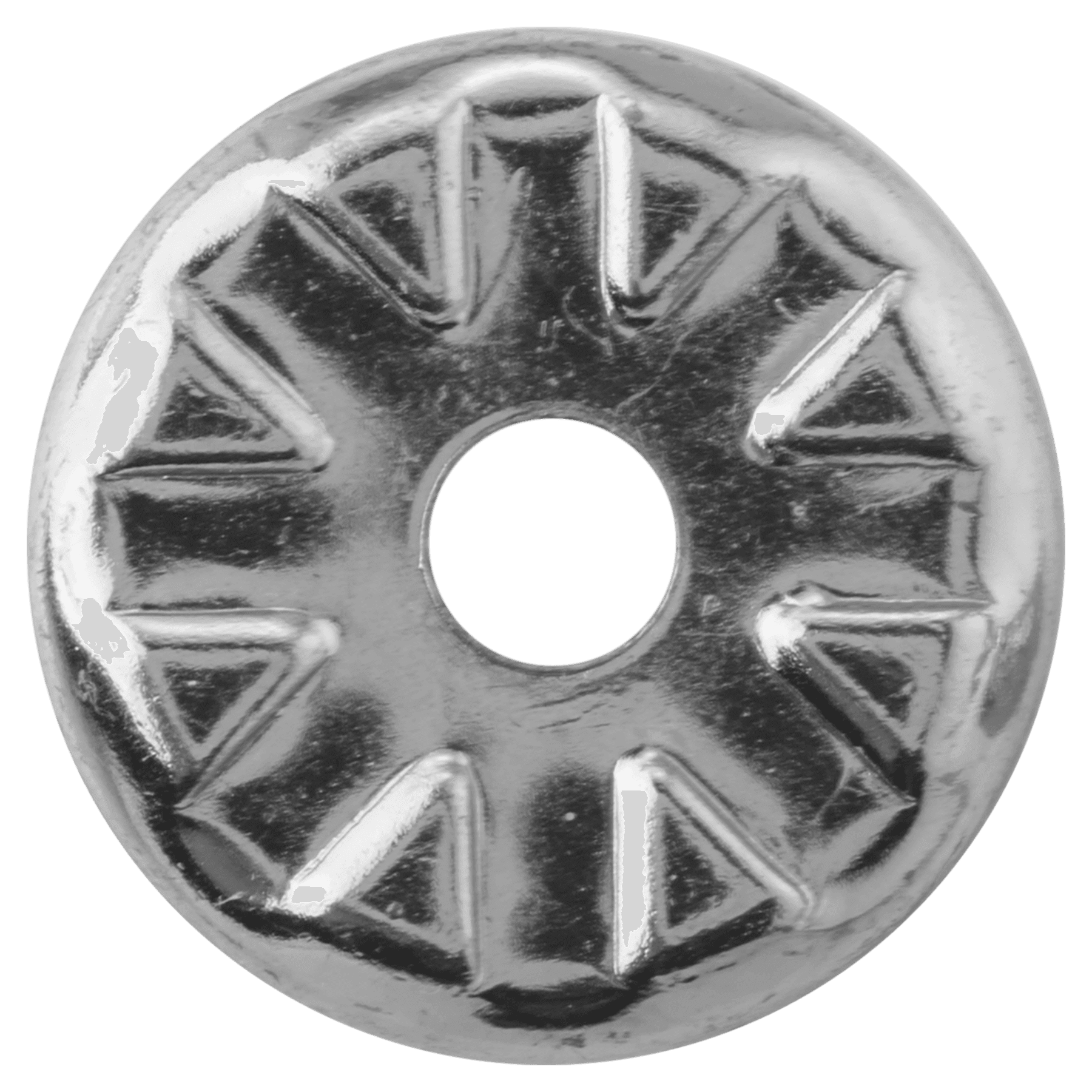 Silver Crown Plaque Rosette