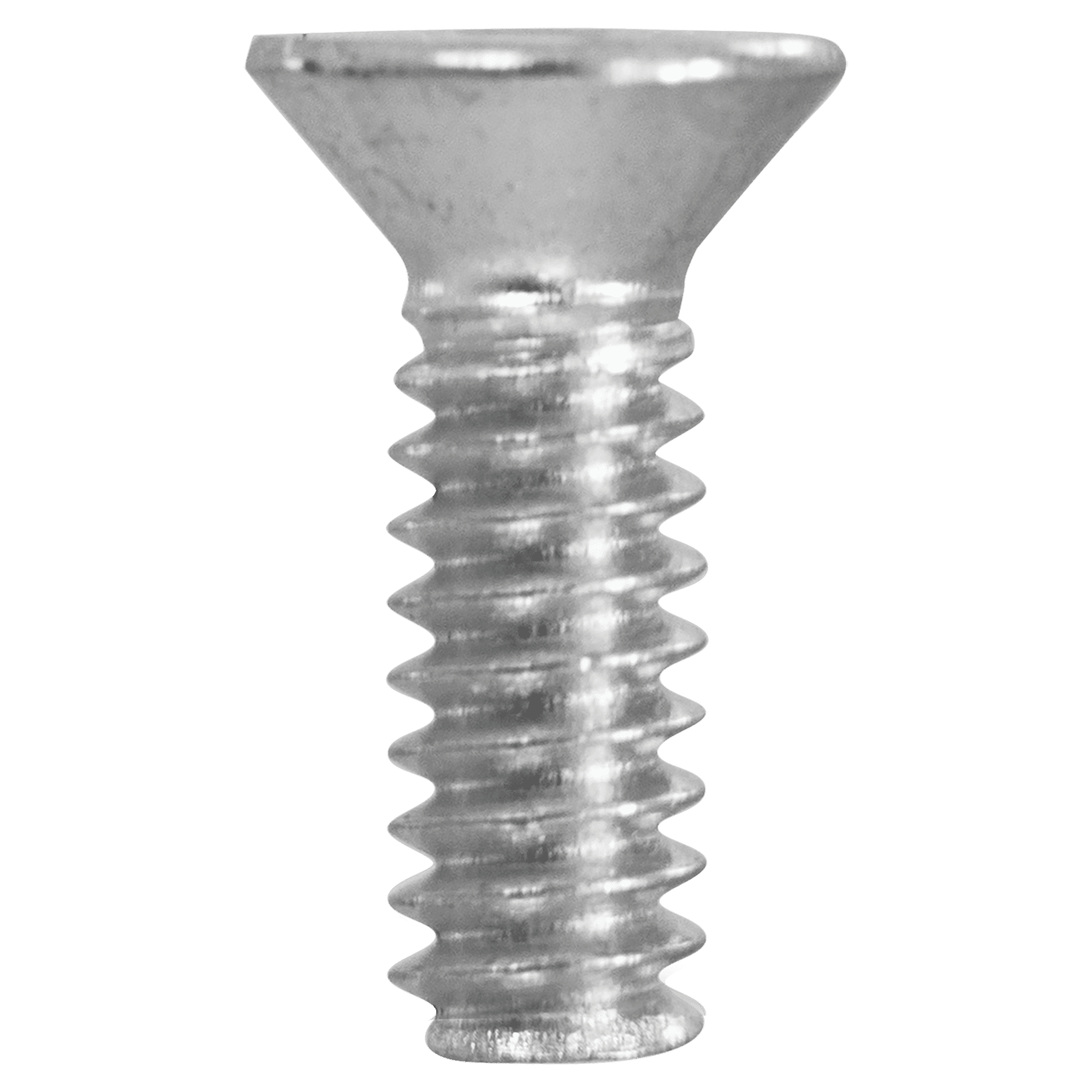 #4 x 3/8" Silver Flat Head Phillips Screw