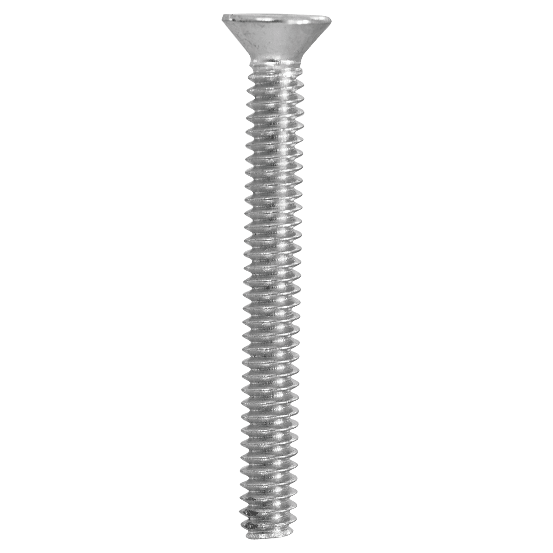 #6 x 1 1/4" Silver Flat Head Phillips Screw