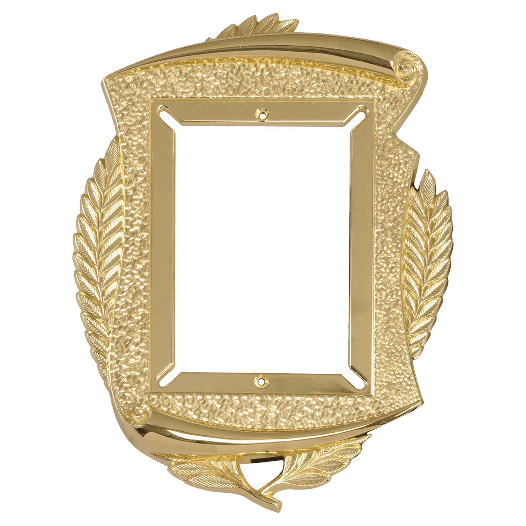 8 5/8" x 12" Large Metal Gold Scroll Frame