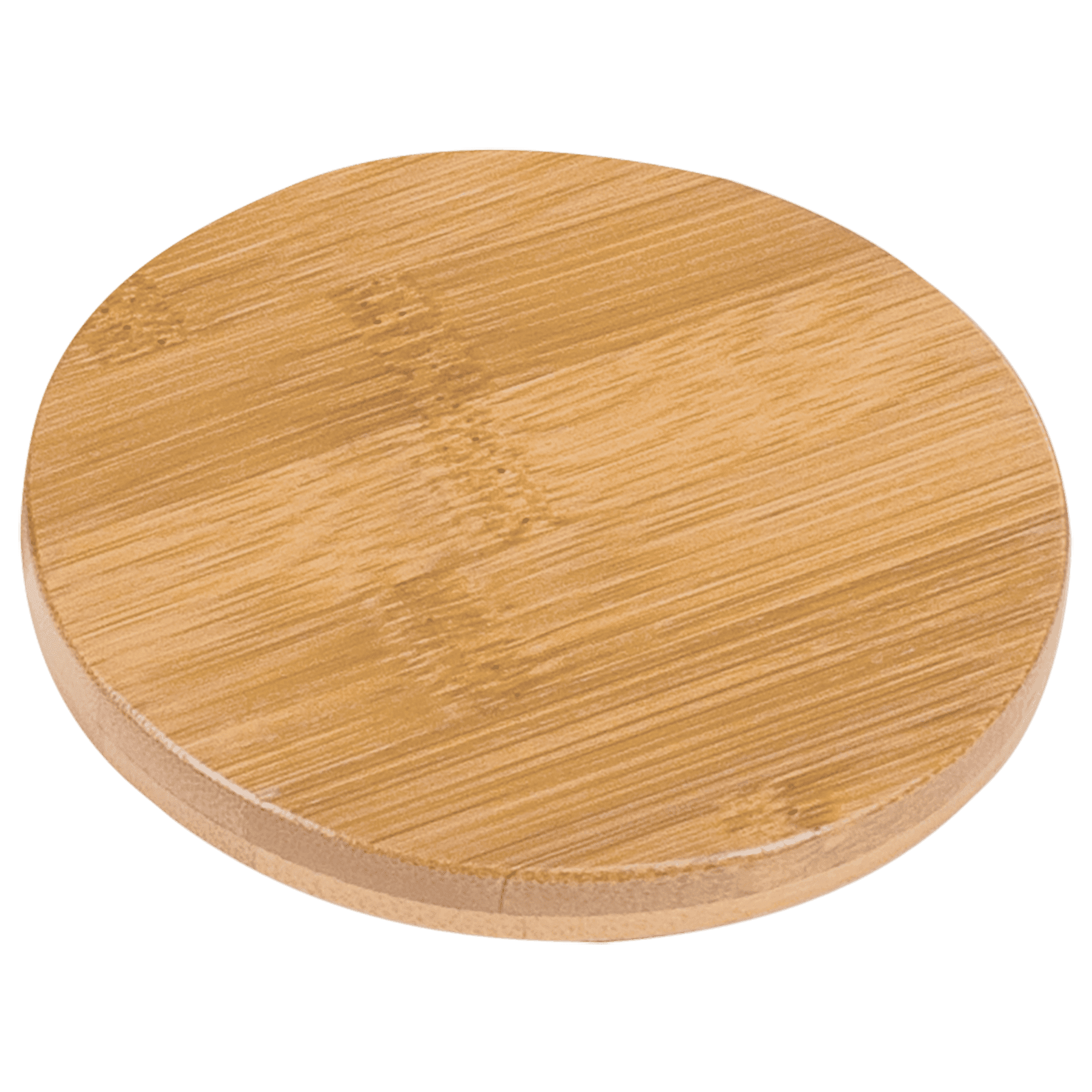 3 3/4" Bamboo Round 6-Coaster Set - Replacement Coaster Only
