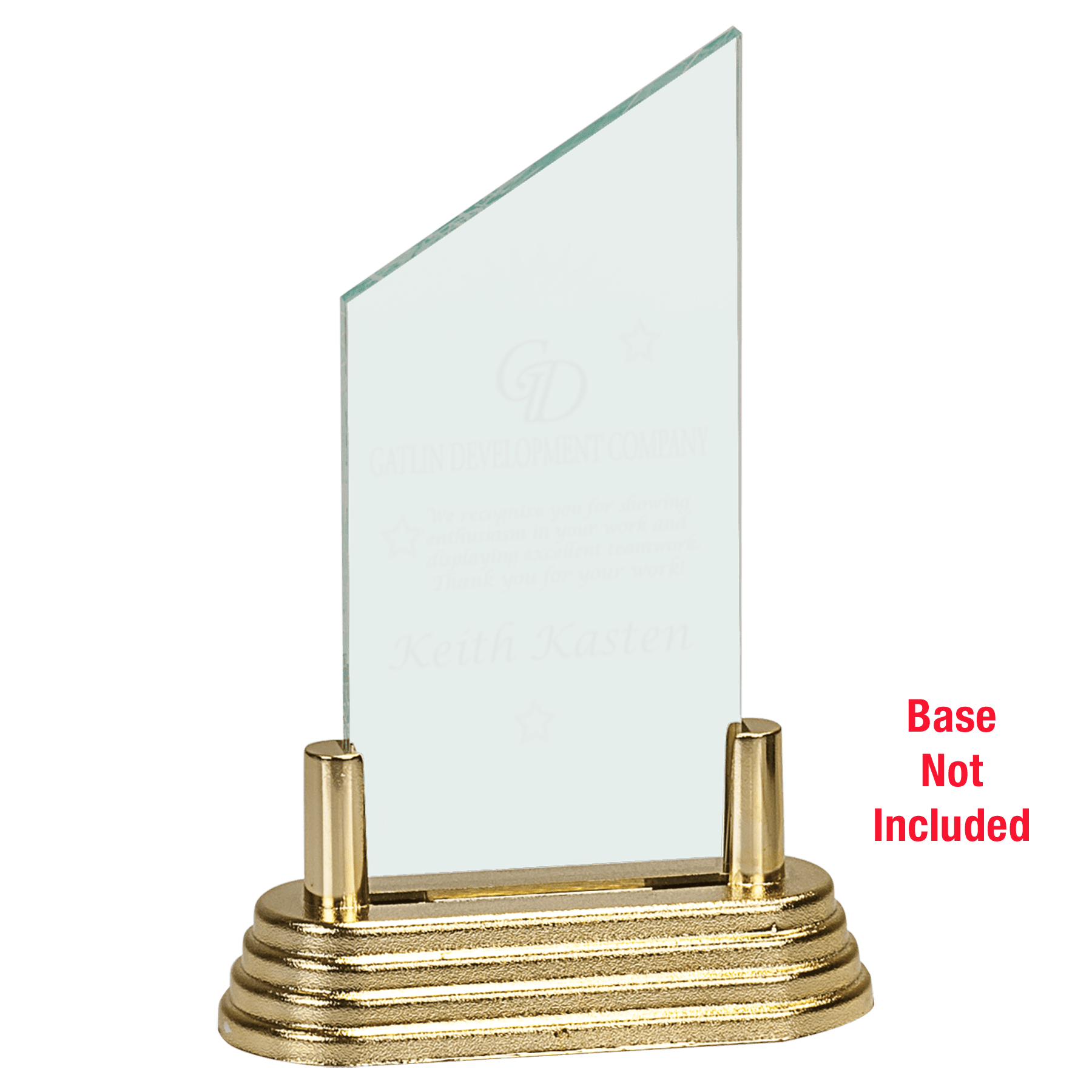 3" x 6" Jade Peak Pop-In Acrylic (Base not included)