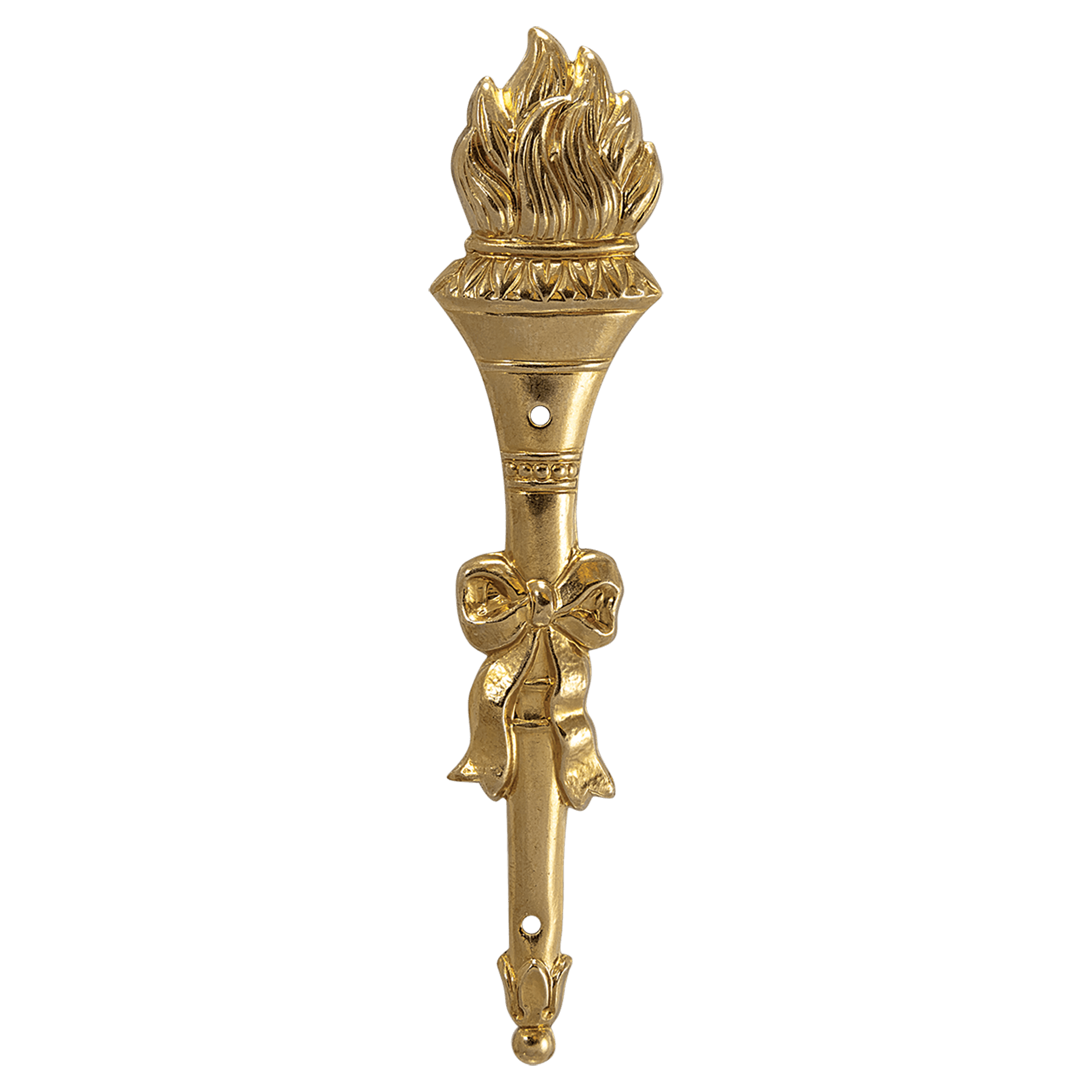 3 1/2" Gold Brass Torch