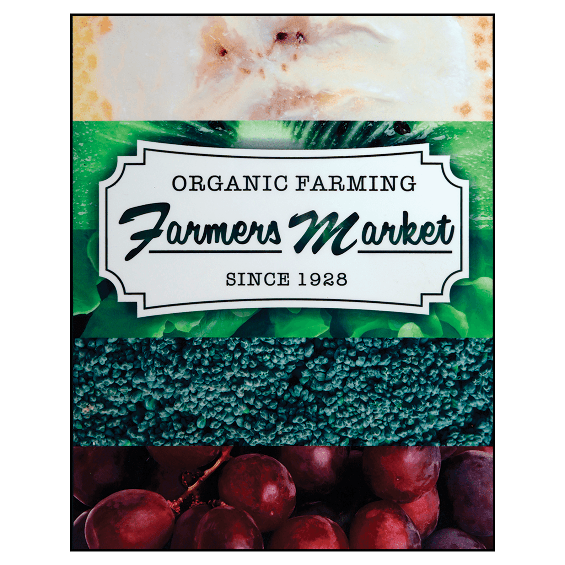 5" x 7" ChromaLuxe Wood Photo Panel with Black Bevel Edge