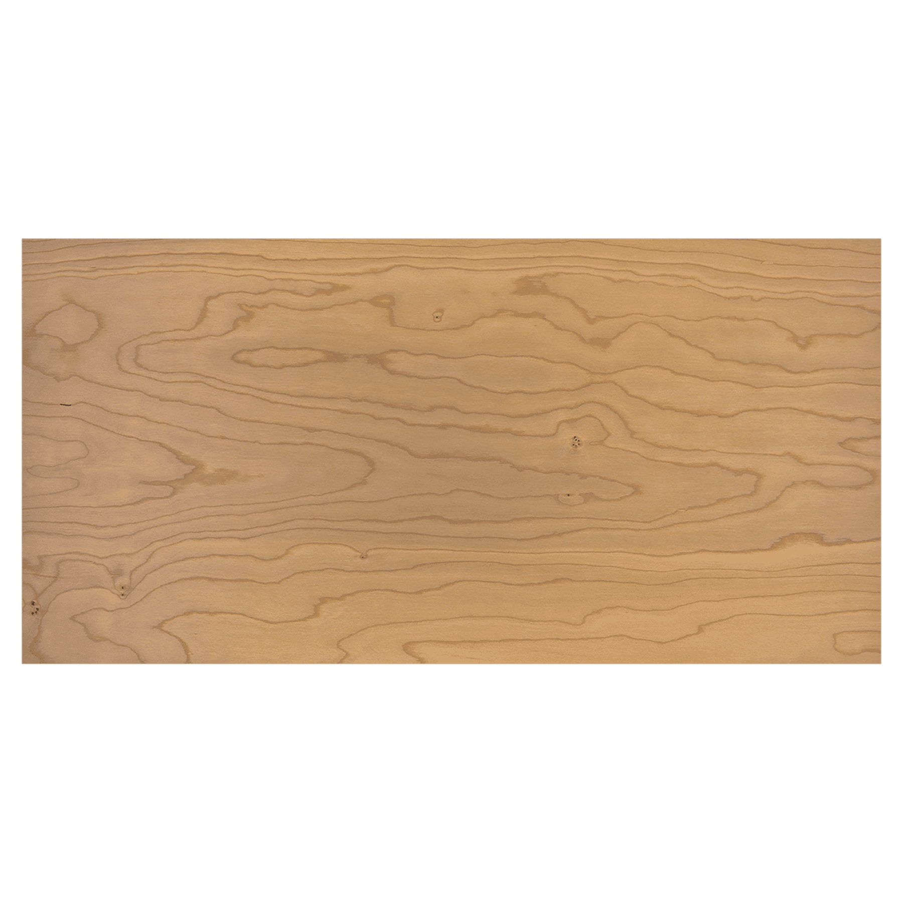 11 3/4" x 23 3/4" x 1/4" 3 Layer Cherry Laserable Wood Sheet Stock