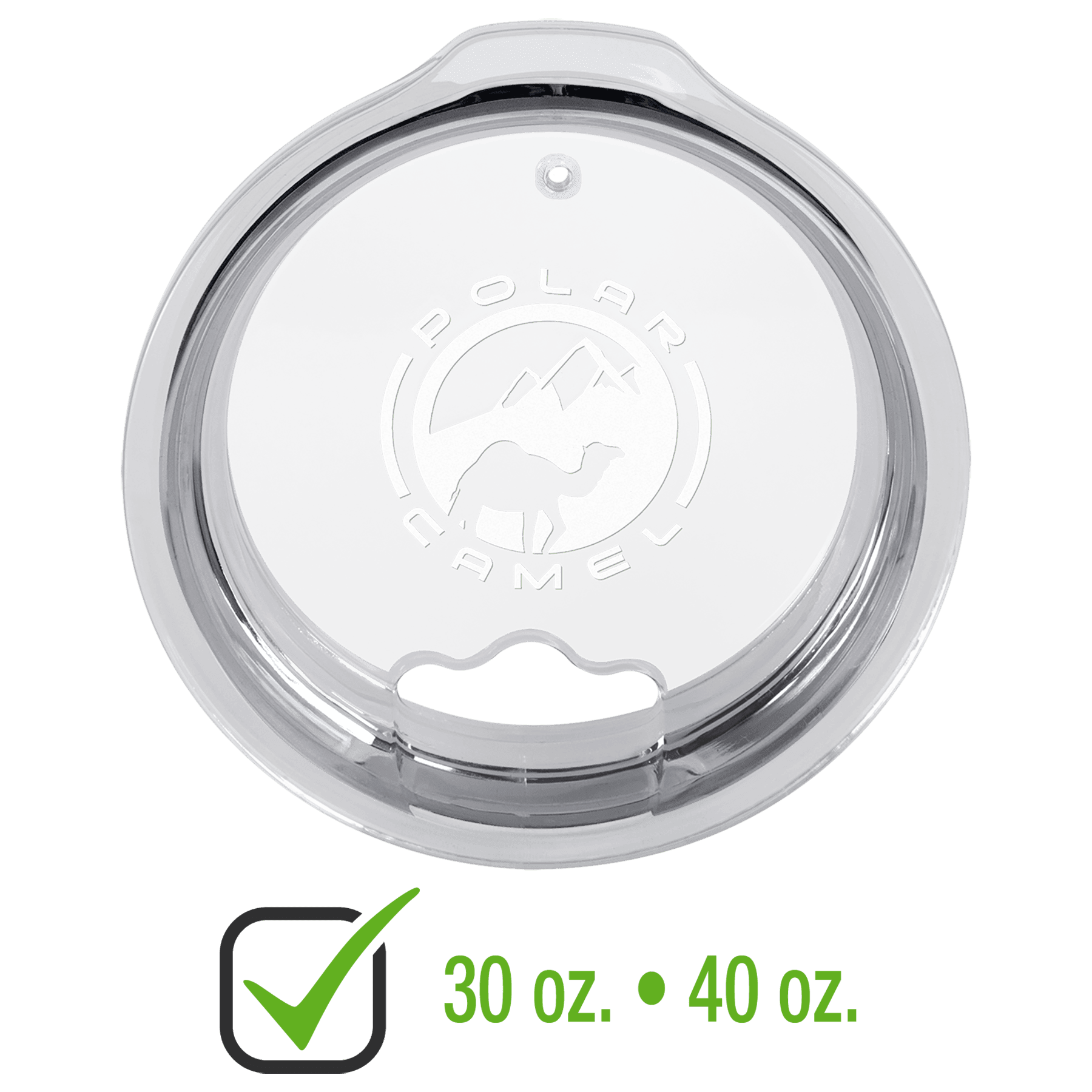 Replacement Lid for Polar Camel 30 oz. Tumblers and 40 oz. Travel Mugs