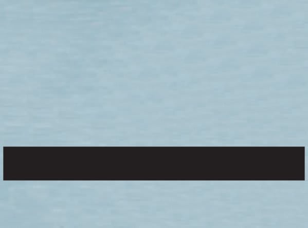 Undersize x .020" Brushed Aluminum/Black JDS Flex Self-Adhesive Plastic