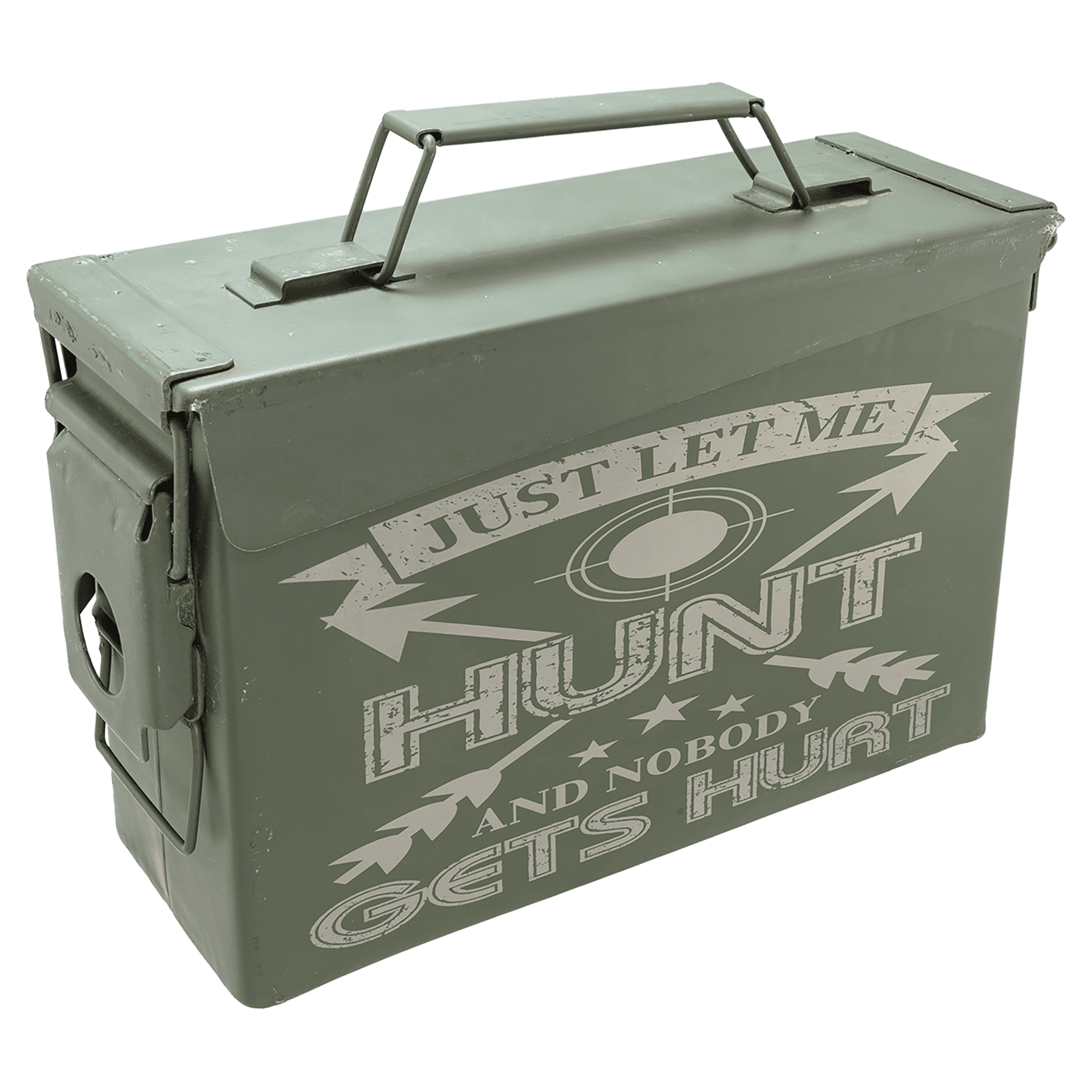 30 Caliber Army Surplus Steel Ammo Can