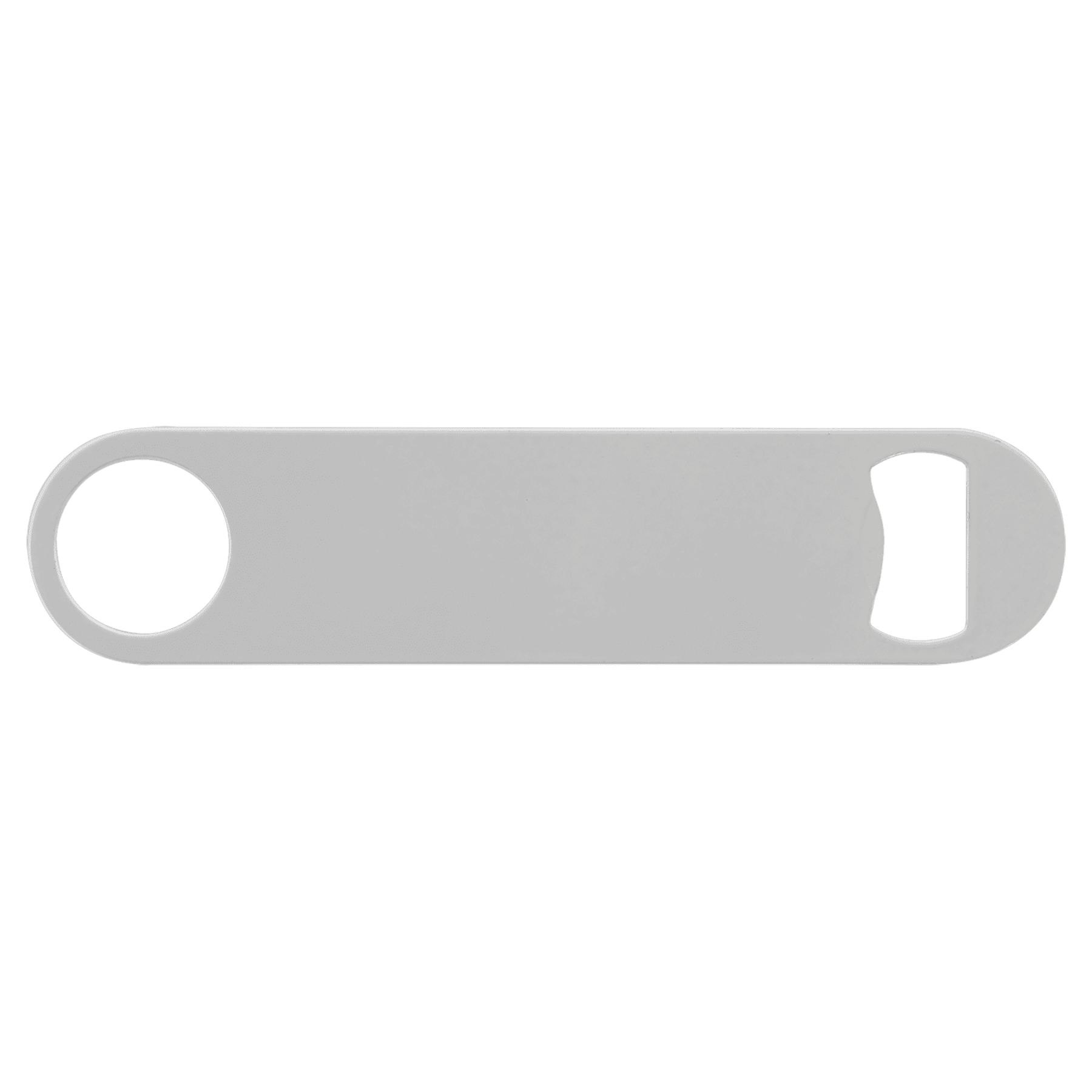1 1/2" x 7" Sublimatable White Bottle Opener