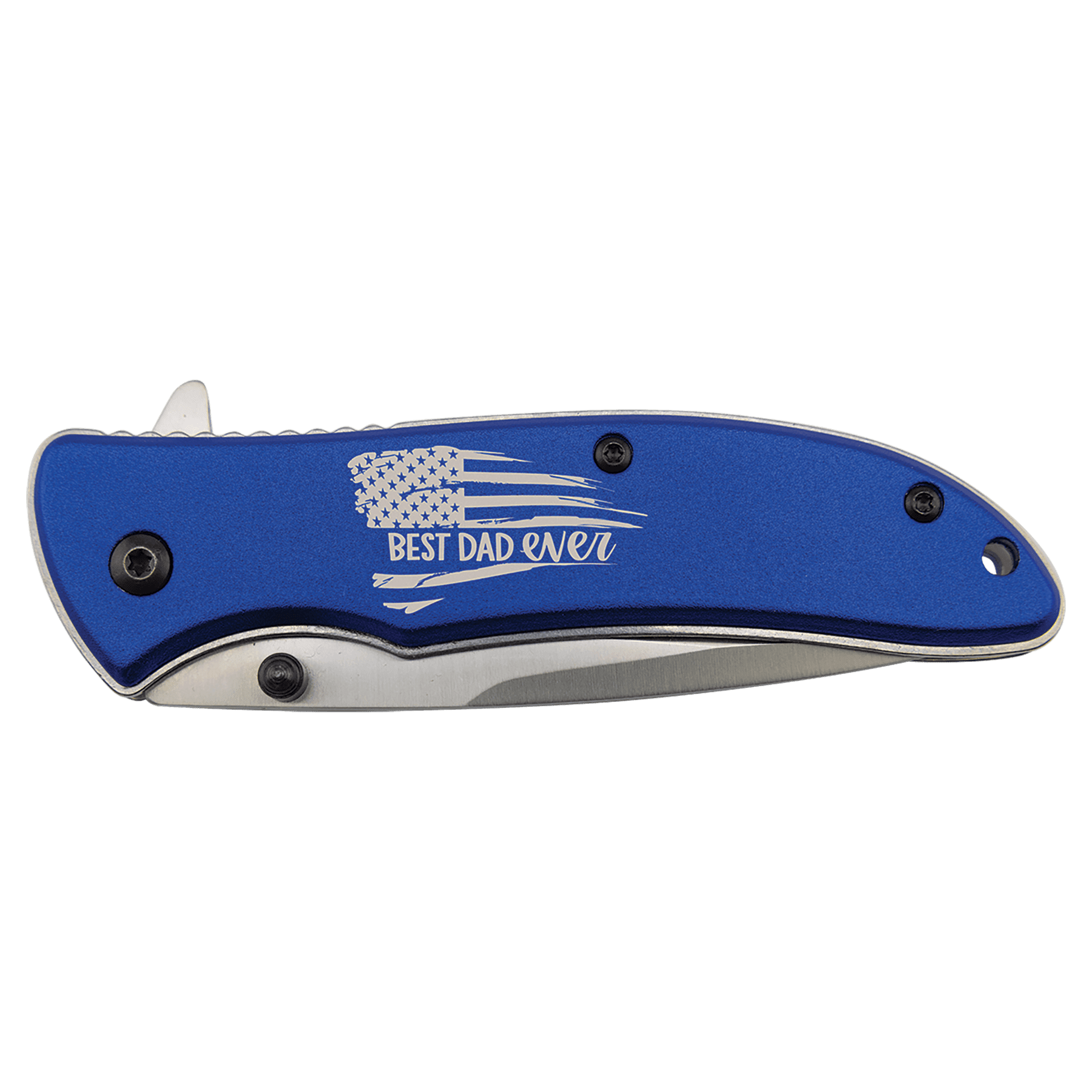 Bison River 4 1/4" Blue Everyday Carry Knife