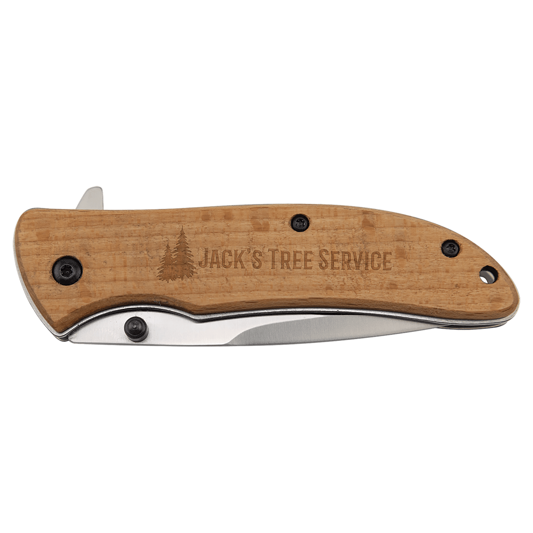 Bison River 4 1/4" Wood Everyday Carry Knife