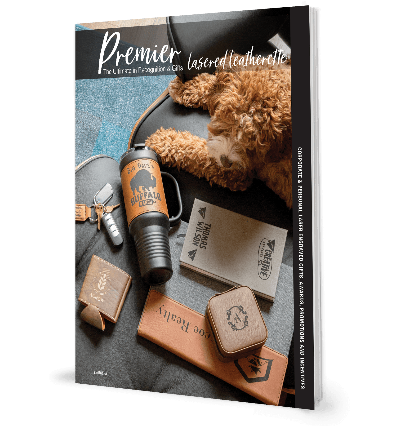 Premier Lasered Leatherette Retail Catalog