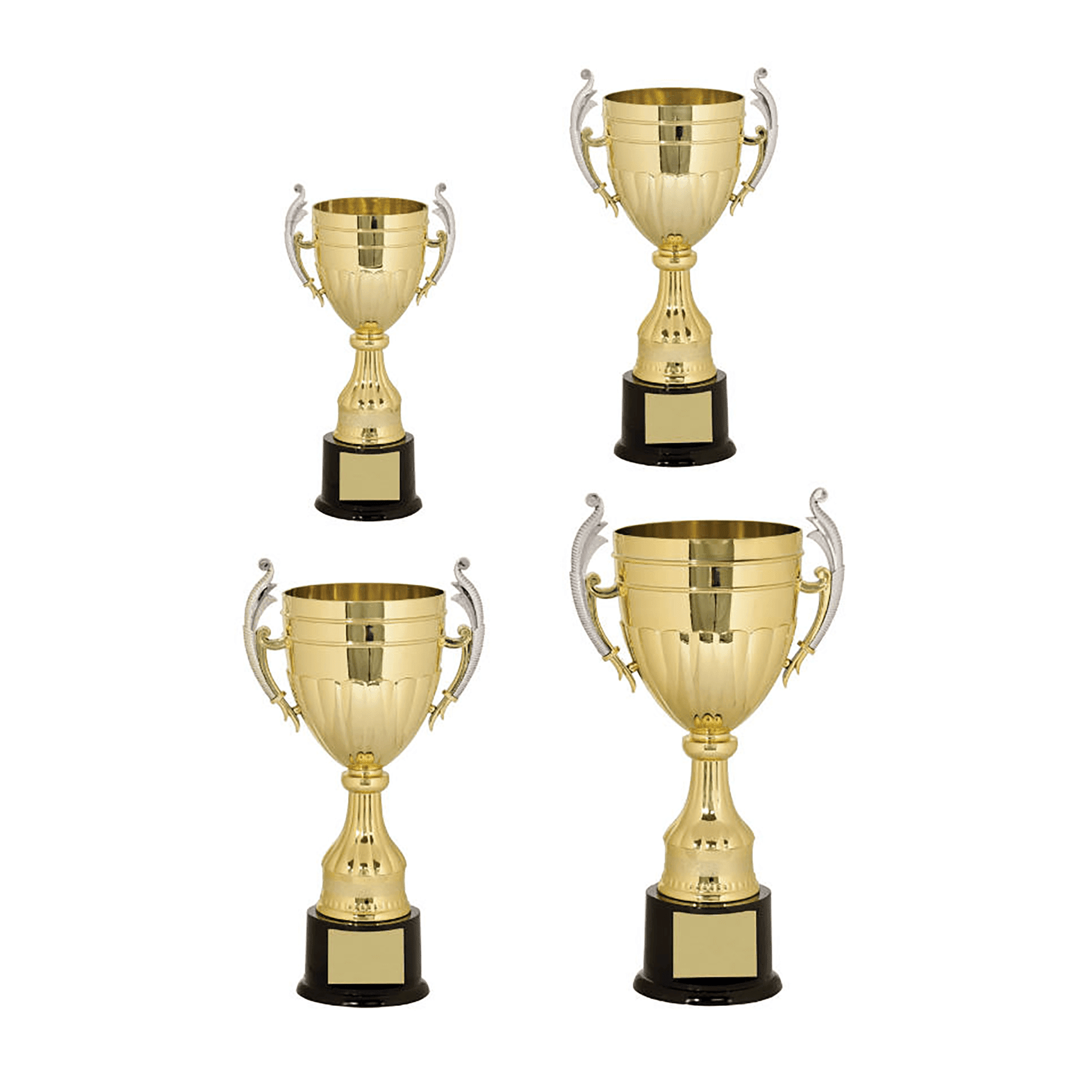 200 Series Gold Completed Plastic Cup Sample Set