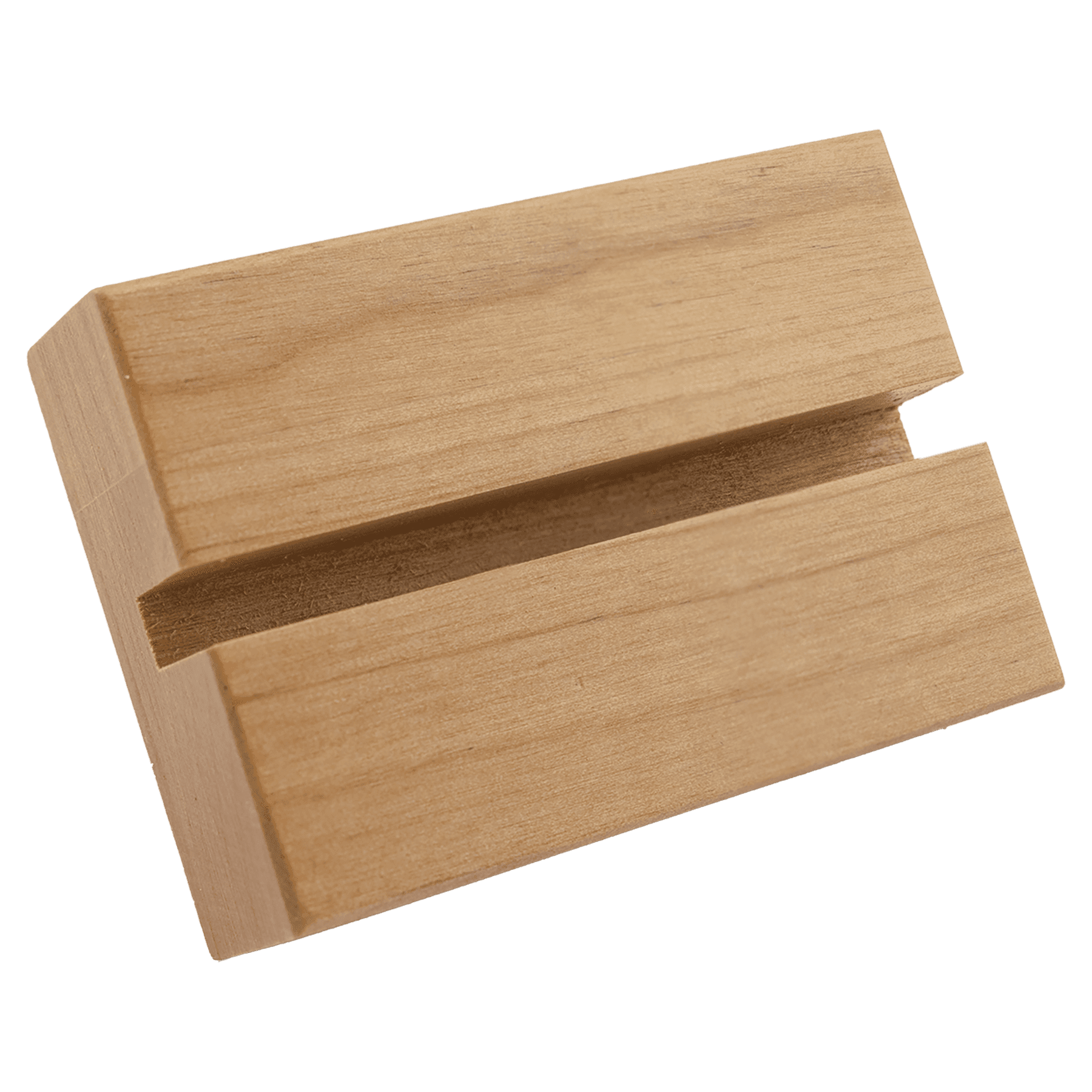 2" x 3" Alder Base with 9/32" Slot