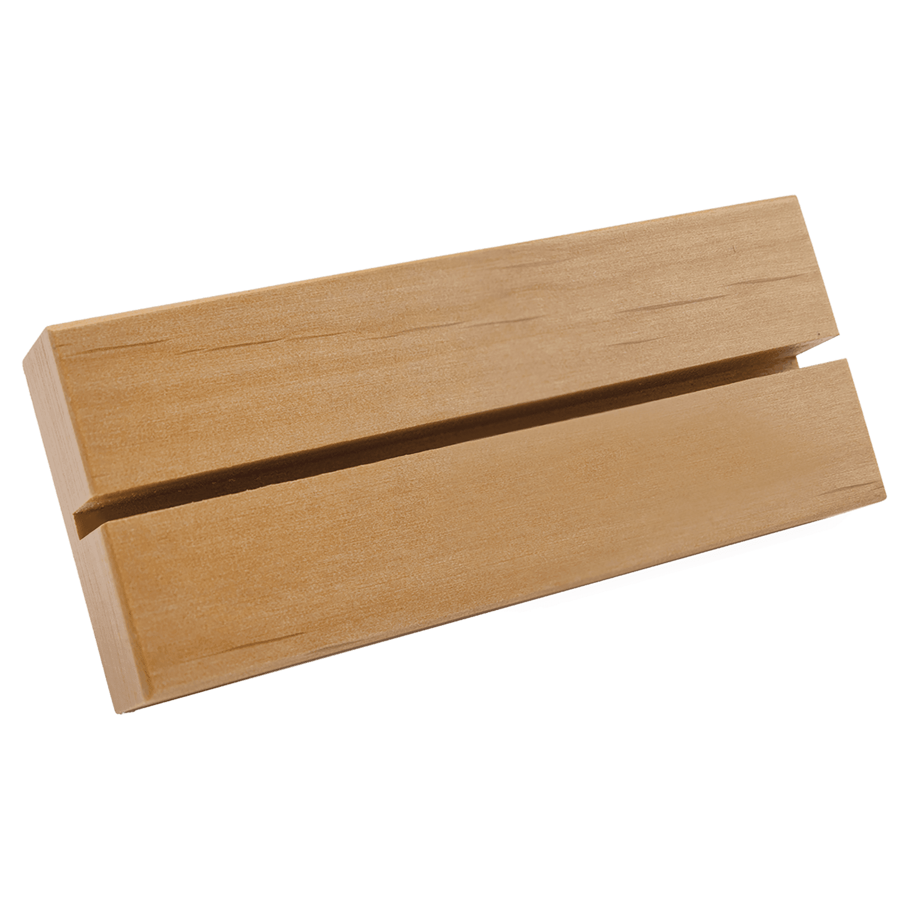 2" x 5" Alder Base with 5/32" Slot