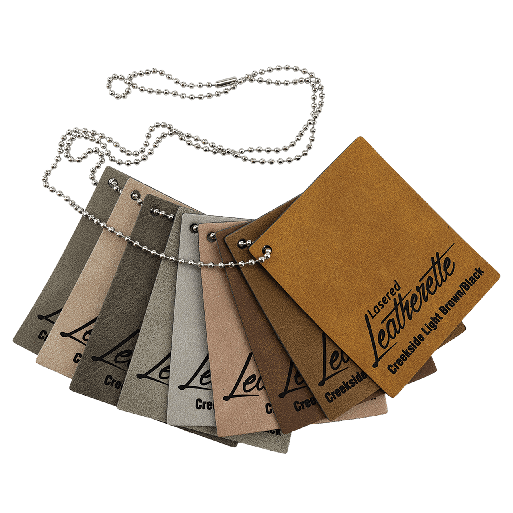 Creekside Premier Laserable Leatherette Collection Display