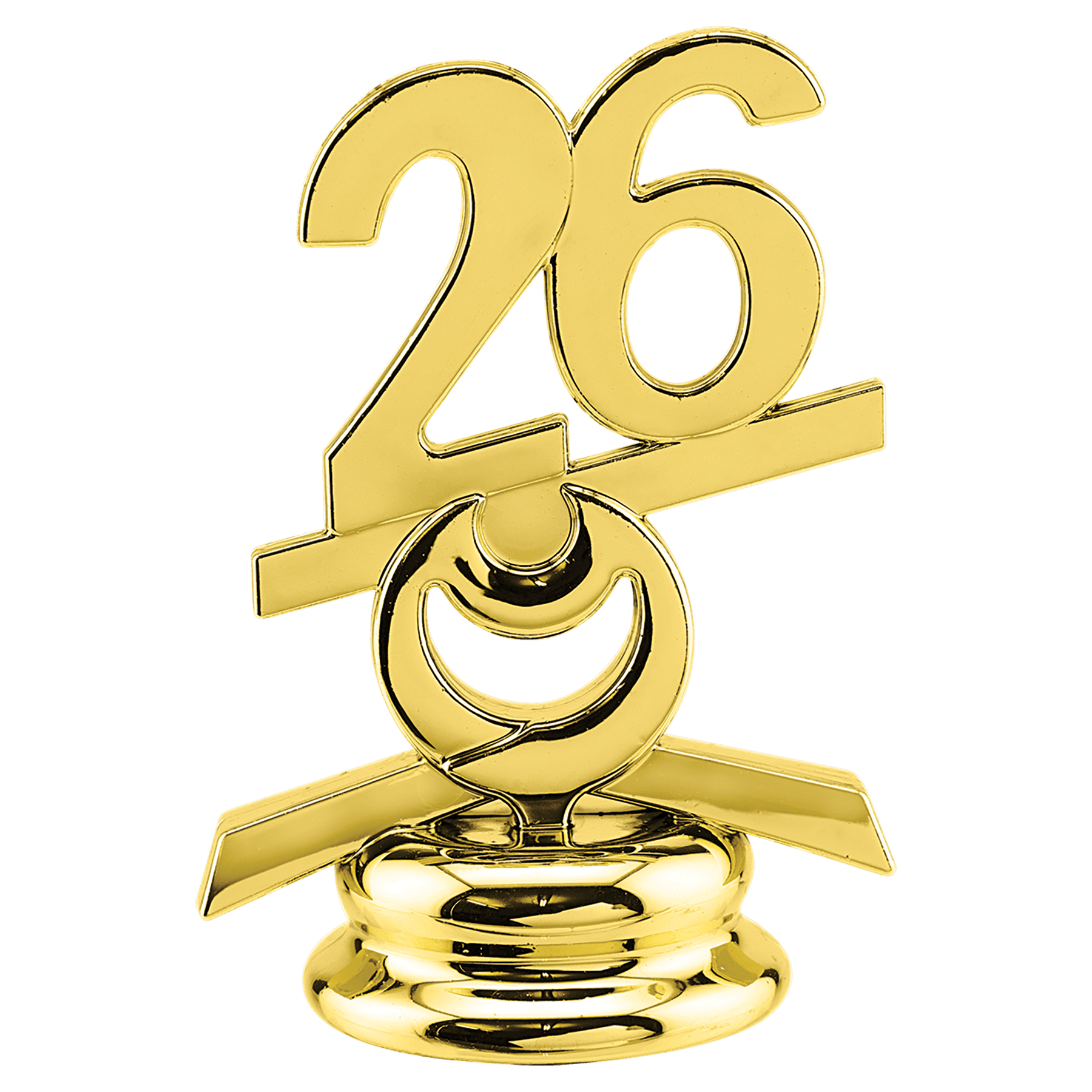 2 1/2" Gold 26 Circle Trim