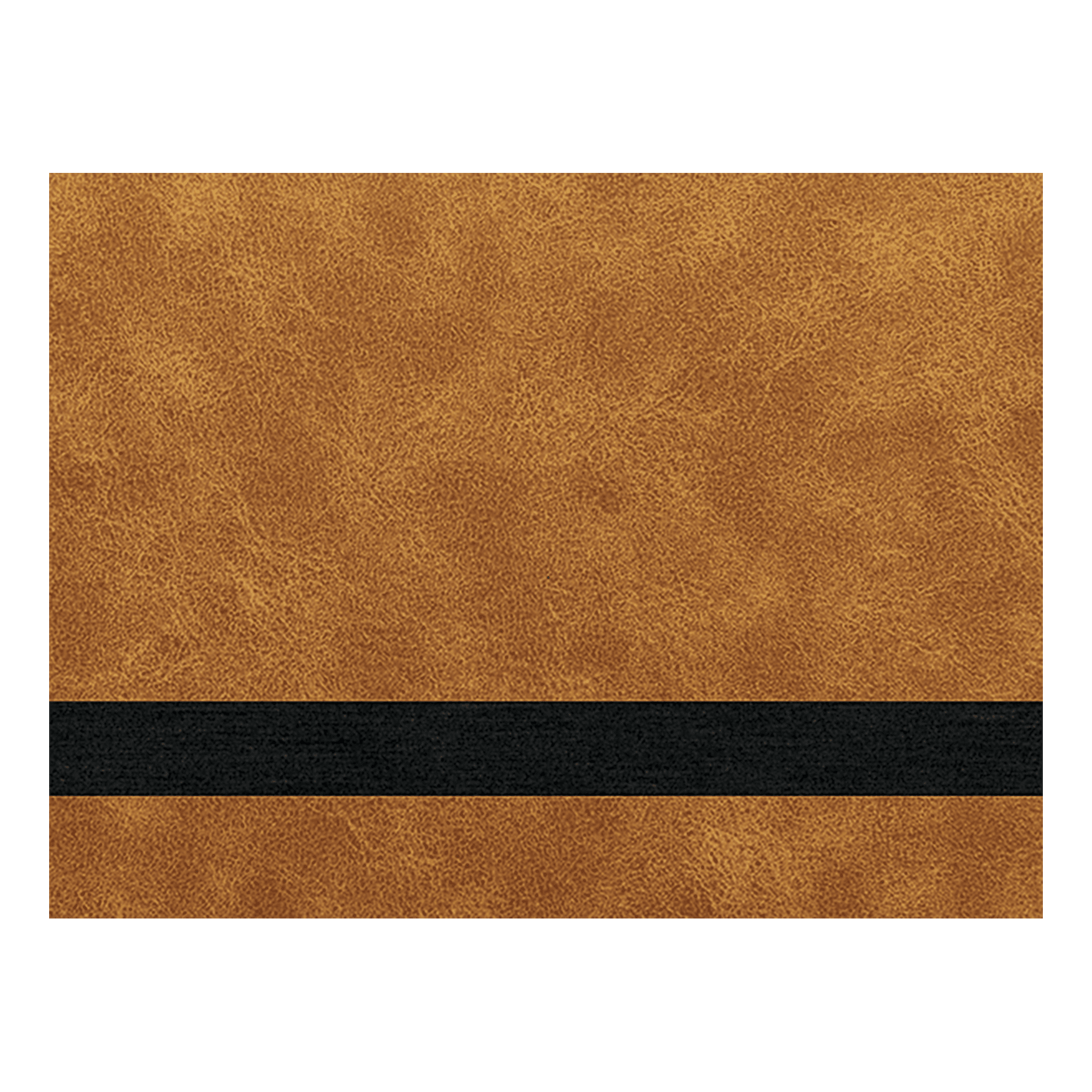 12" x 24" Light Brown Premier Laserable Leatherette Sheet Stock with Kota Pro Adhesive - Creekside Collection