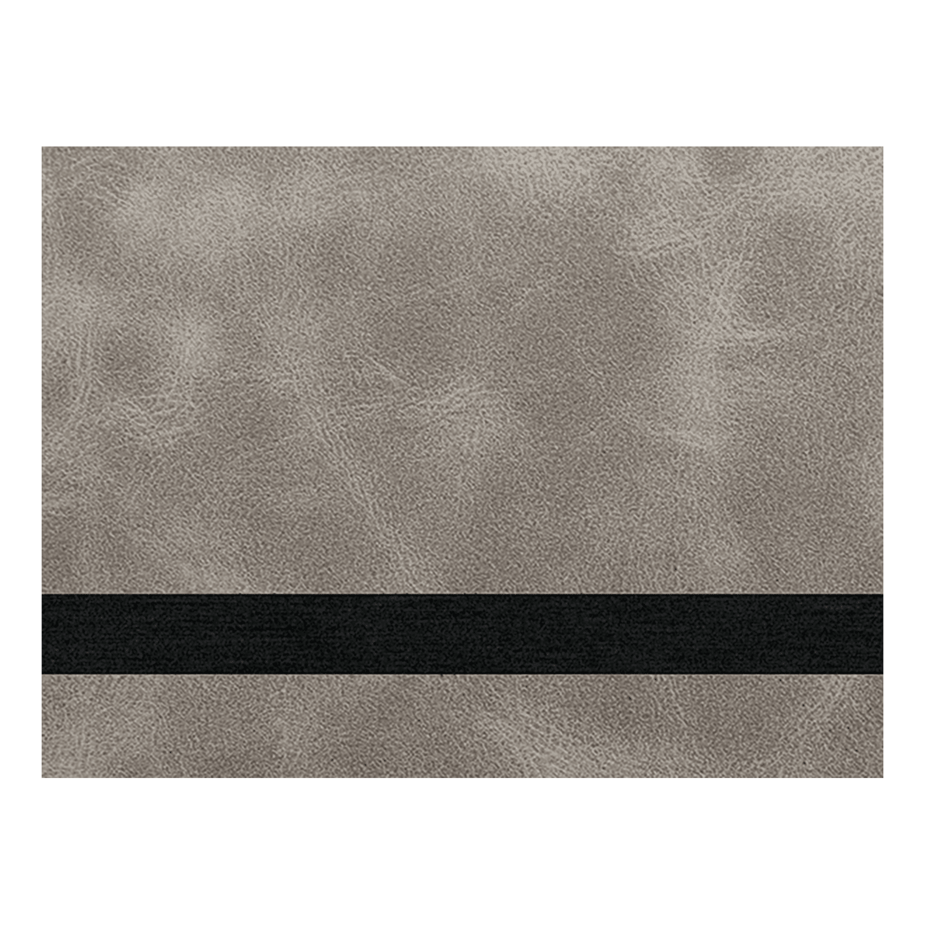 12" x 24" Gray Sheet Stock Premier Laserable Leatherette - Creekside Collection with No Adhesive